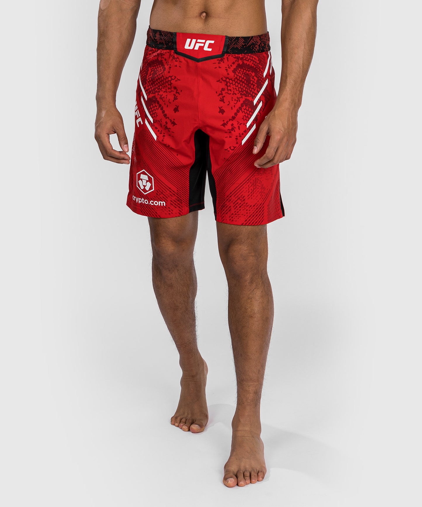 UFC Adrenaline by Venum Authentic Fight Night Pantalón corto de lucha para Hombre - Corte largo - Rojo