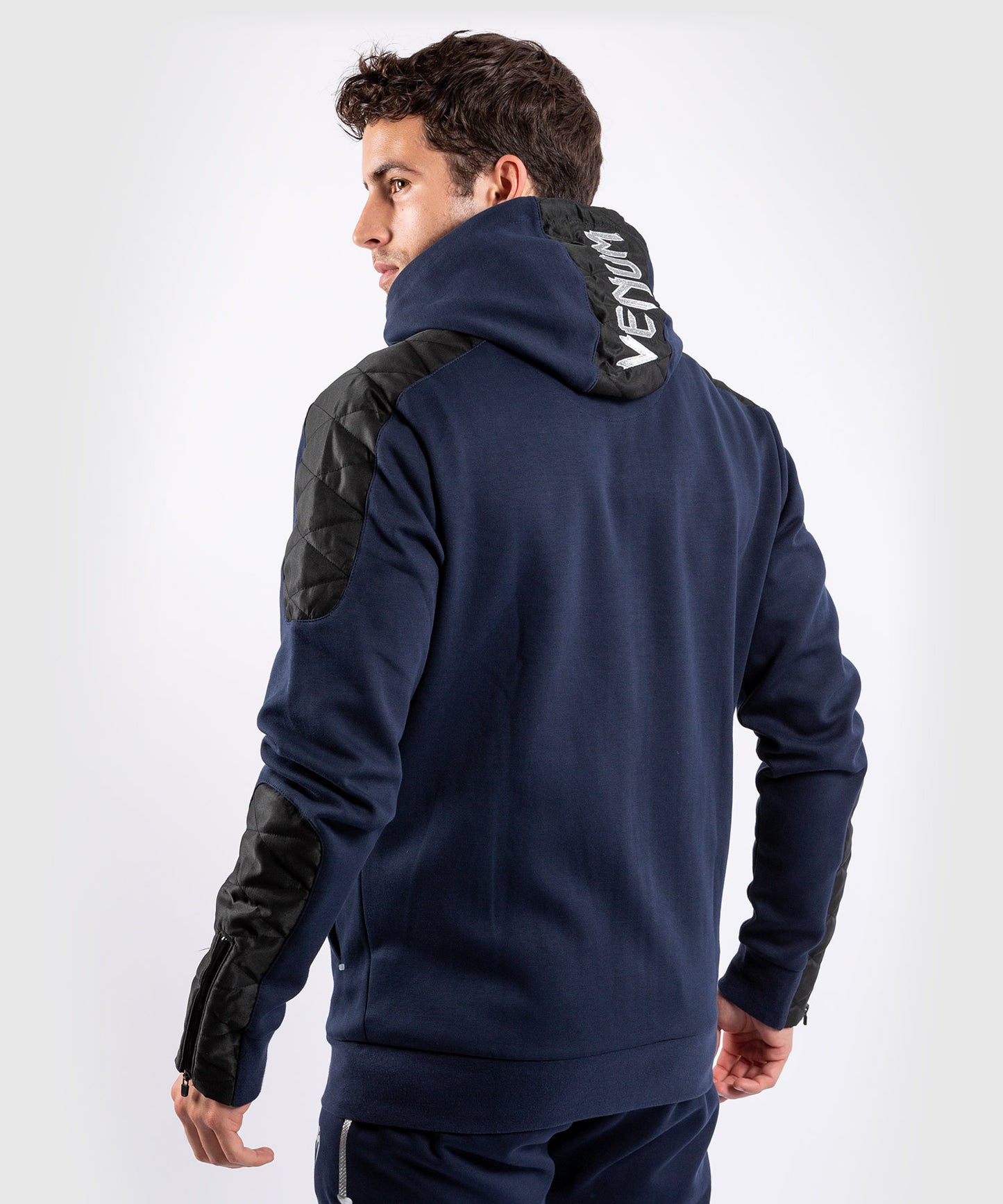 Sudadera Venum Laser Evo - Navy/Silver