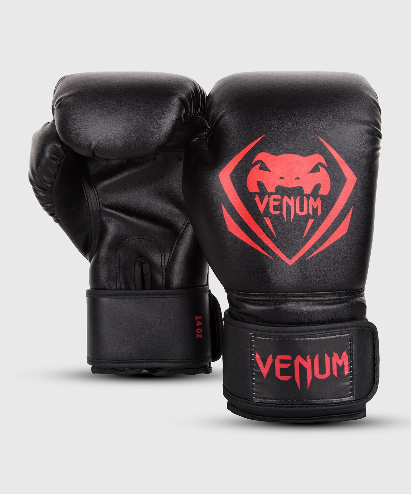 Guantes de Boxeo de Competición Venum  - Negro/Rojo