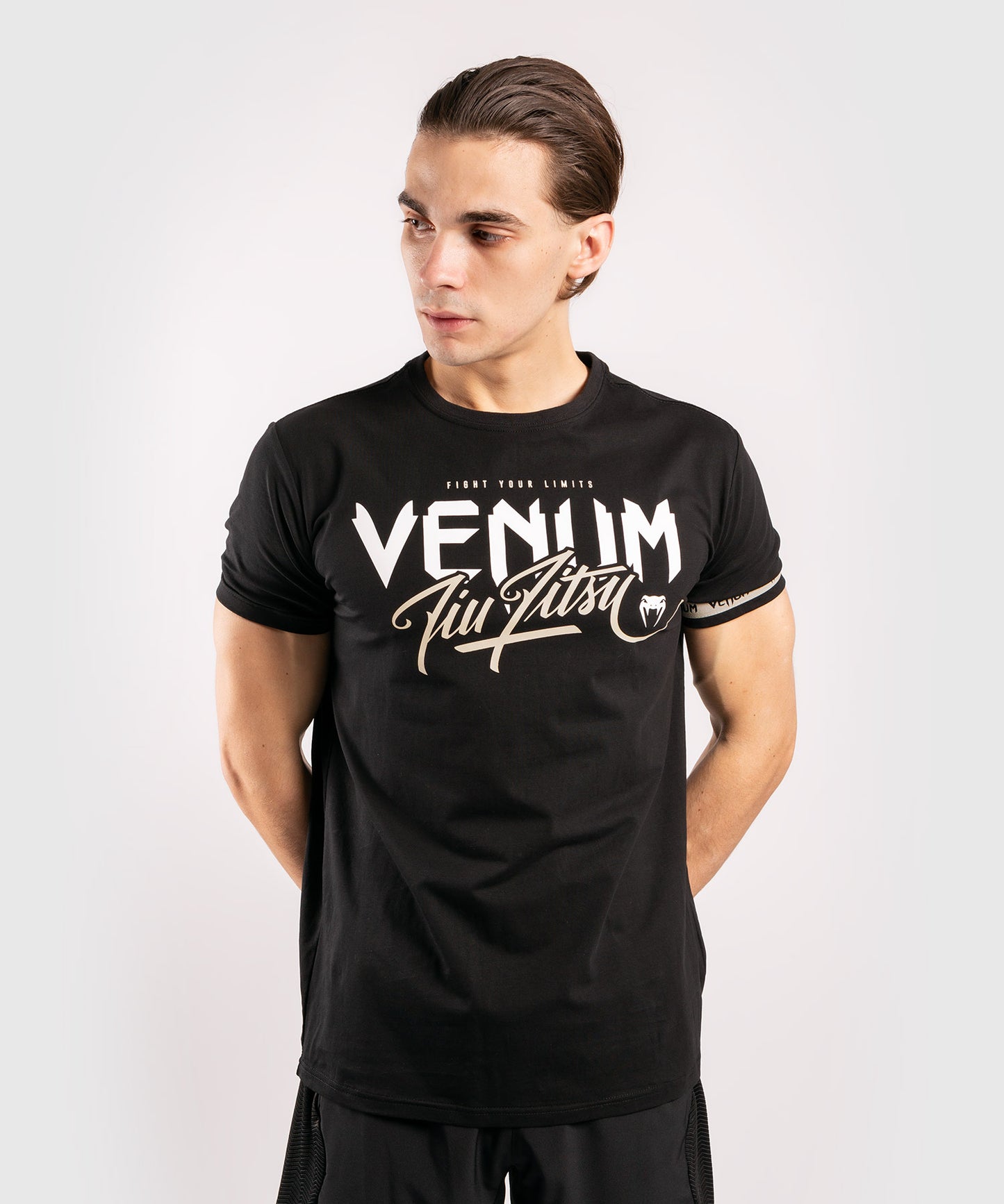 Camiseta Venum BJJ Classic 20 Negra / Arena