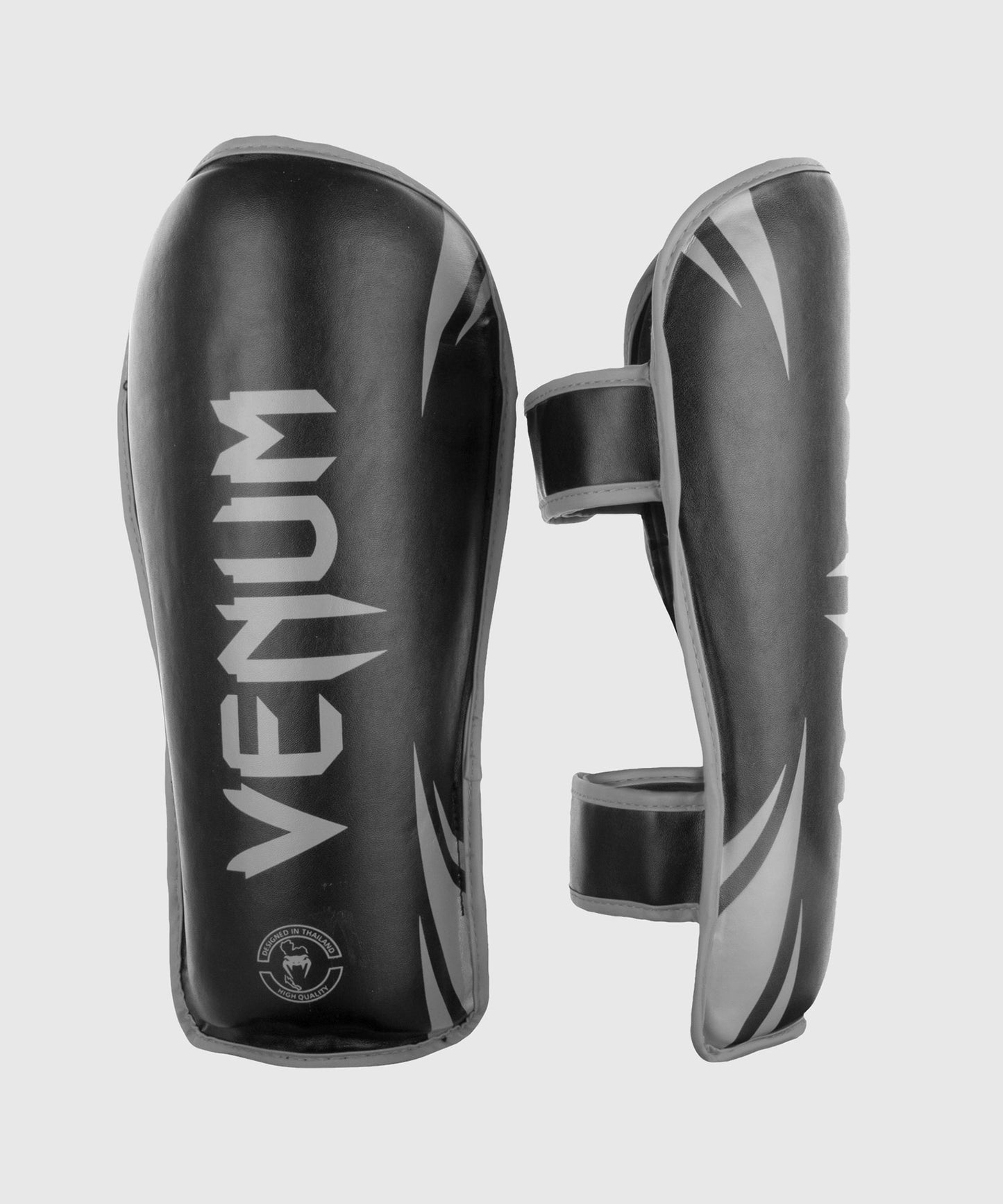 Espinilleras Venum Challenger - Negro/Gris