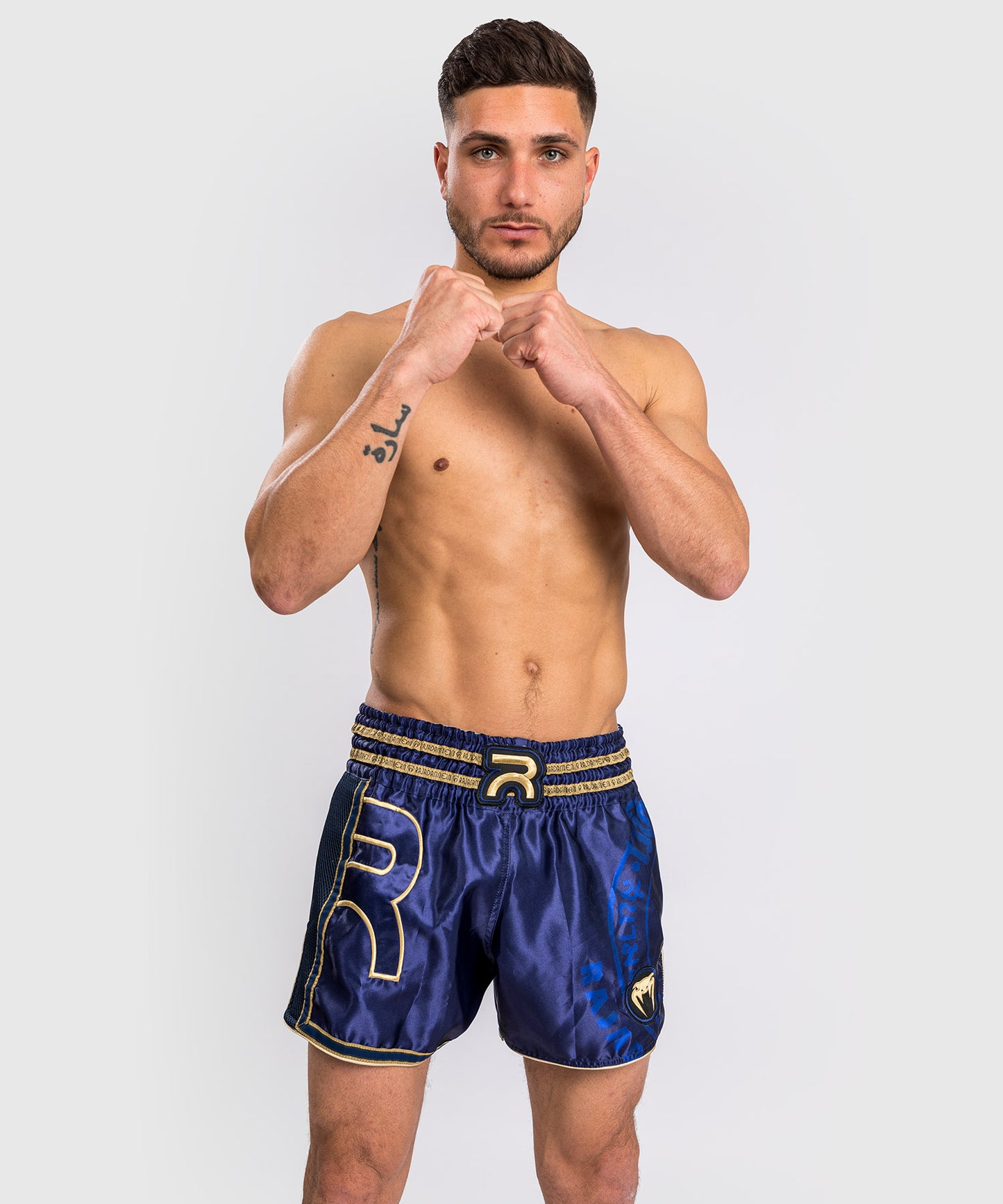 Pantalones Cortos de Muay Thai Venum RAJADAMNERN - Azul