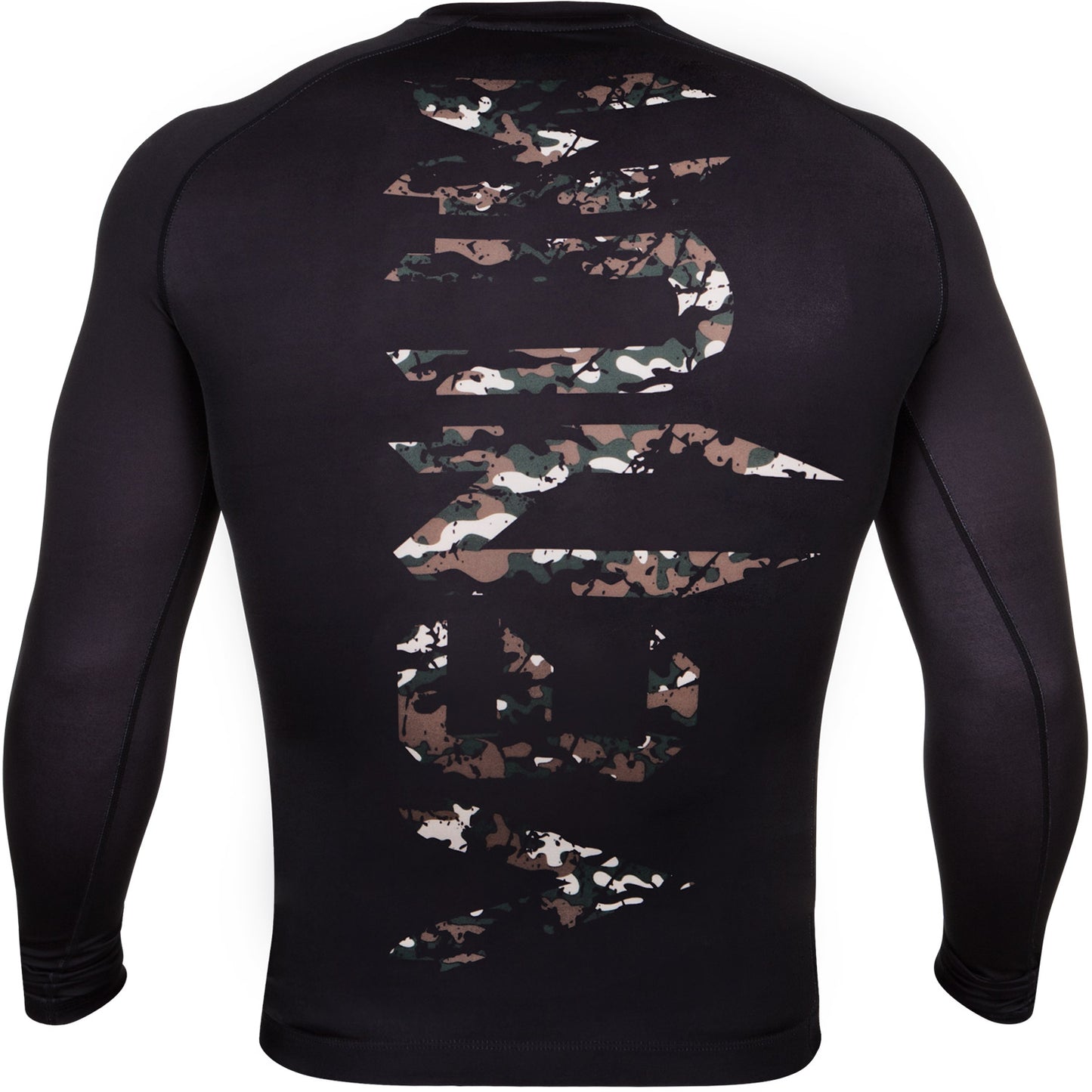 Rashguard Venum Original Giant - Mangas Largas - Negro/Bosque Camo