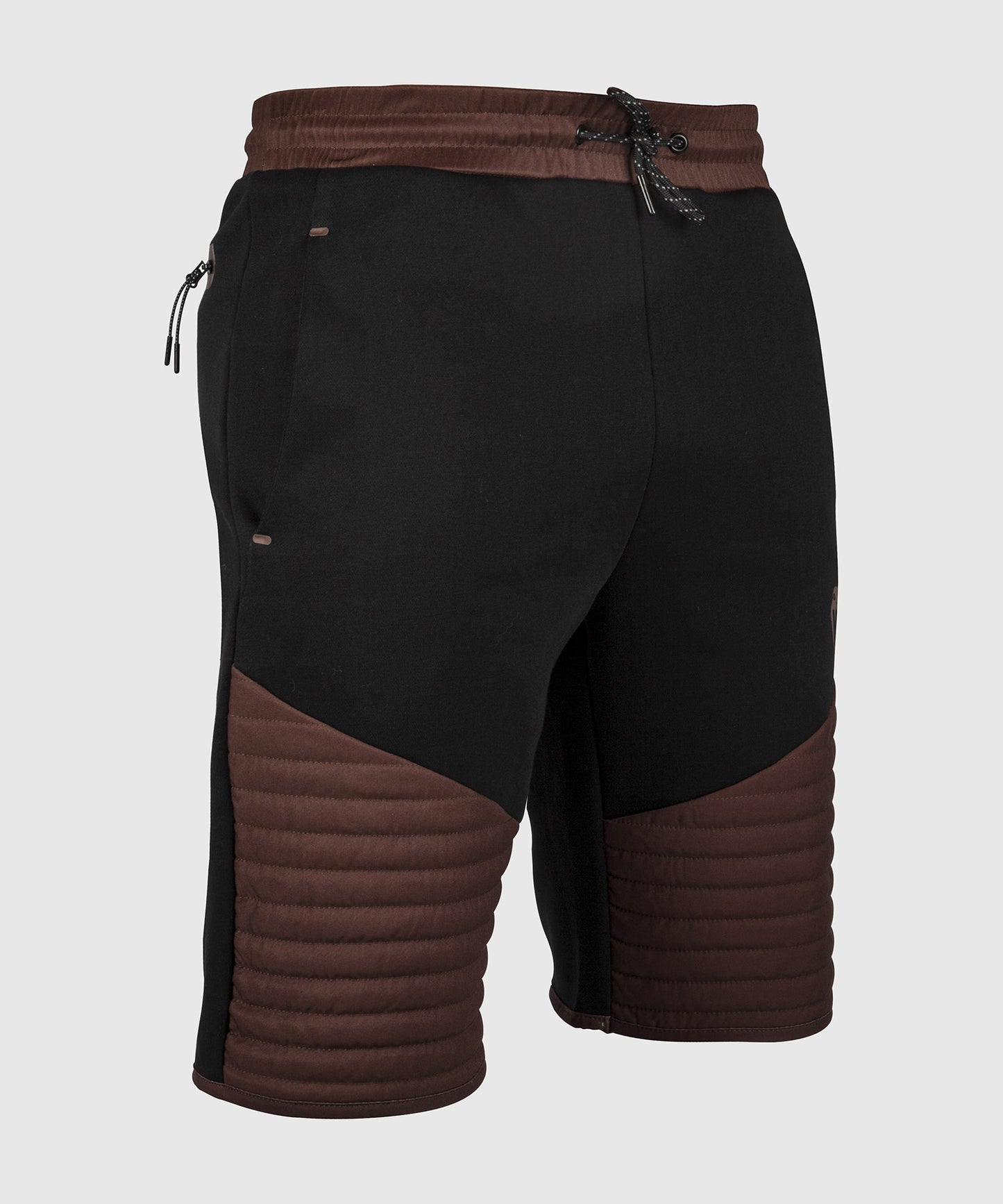 Pantalones Cortos de Algodón Venum Laser - Negro/Marrón