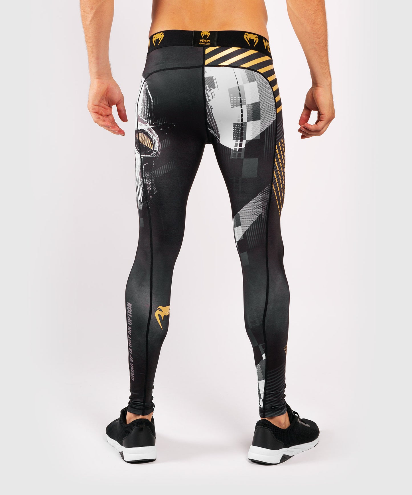 Pantalones de compresión Venum Skull - Negro
