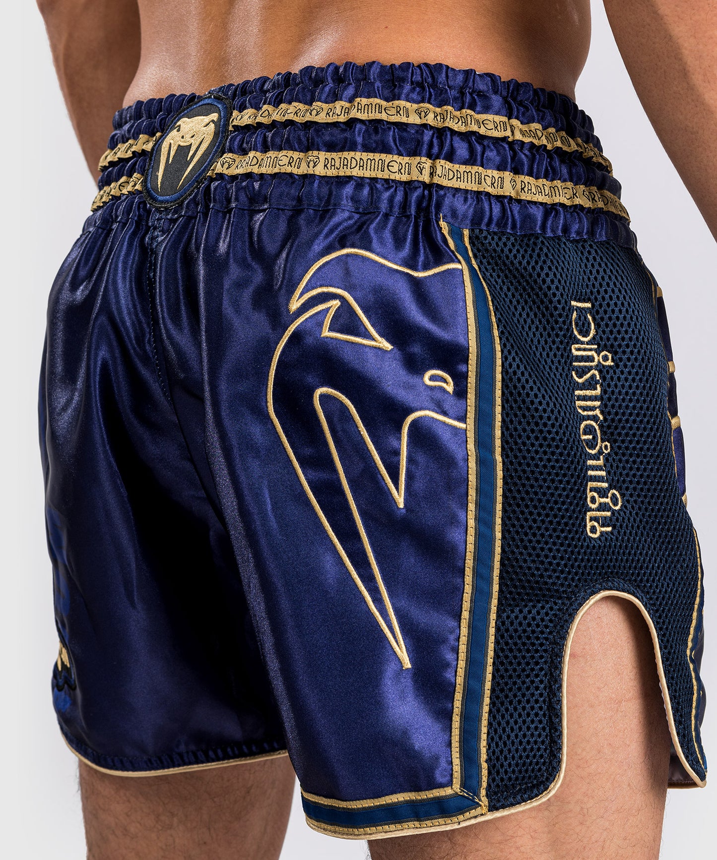 Pantalones Cortos de Muay Thai Venum RAJADAMNERN - Azul