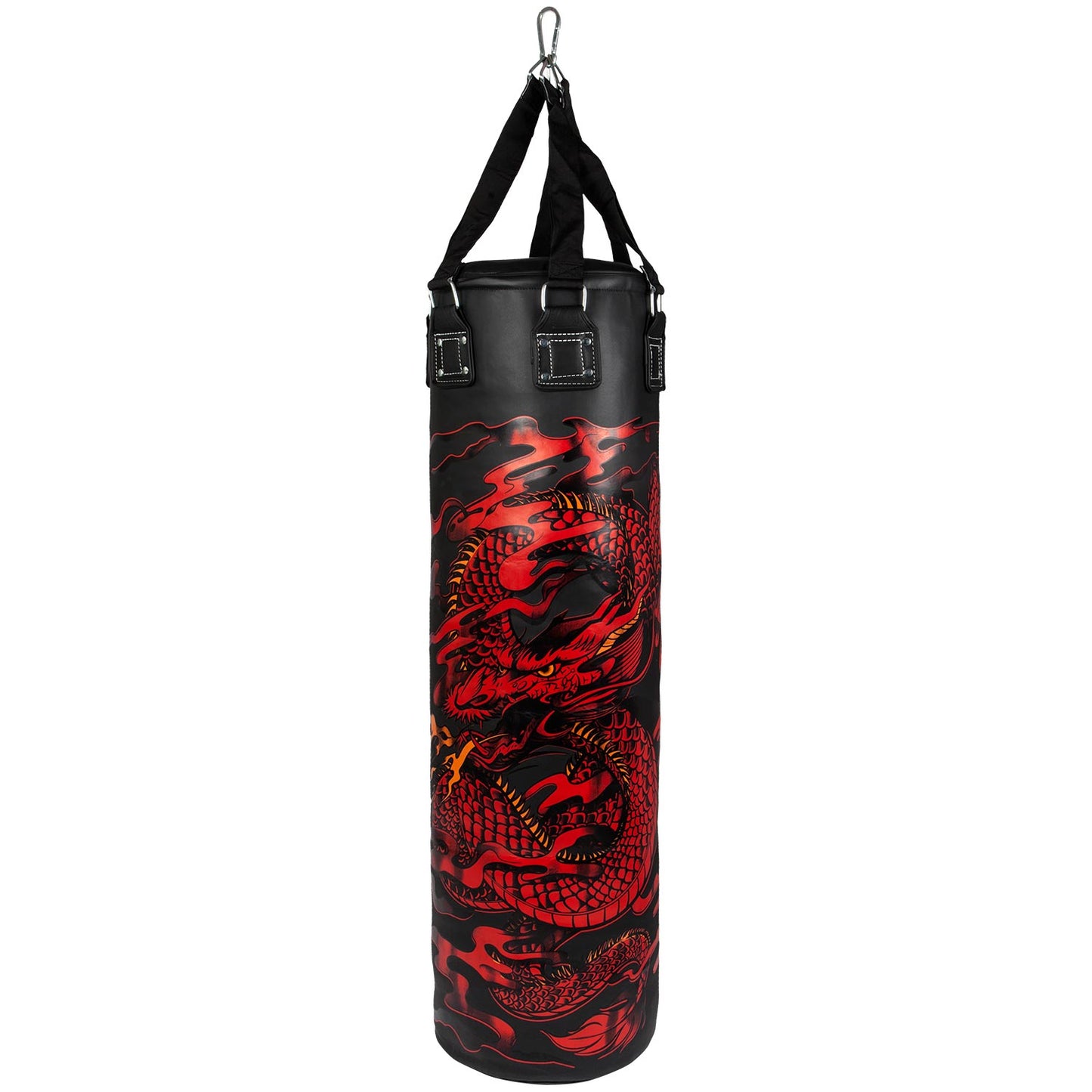 Saco de boxeo Venum Dragon's Flight - Negro/Rojo - 170 cm