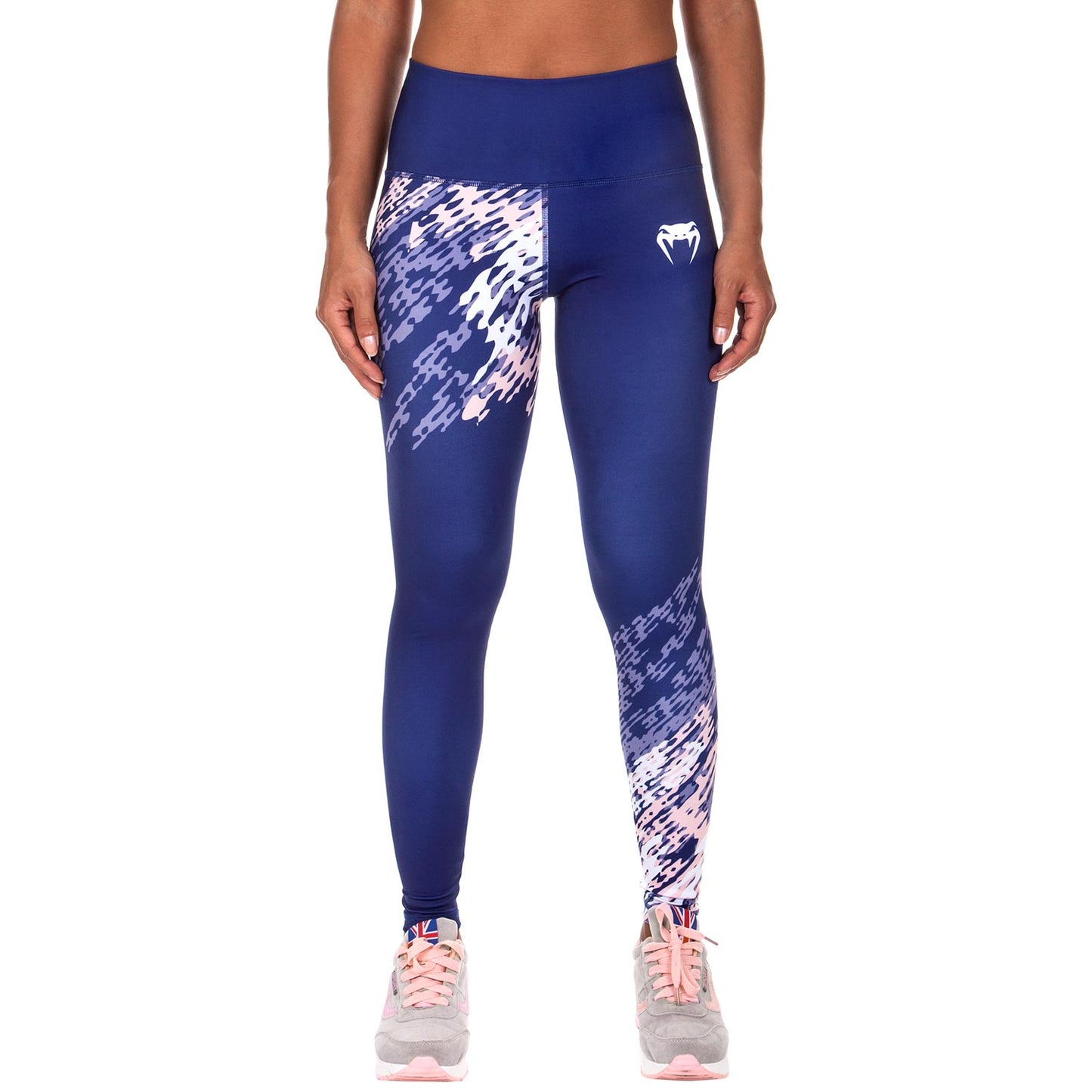 Mallas Largas Venum Neo Camo - Azul Marino/Coral