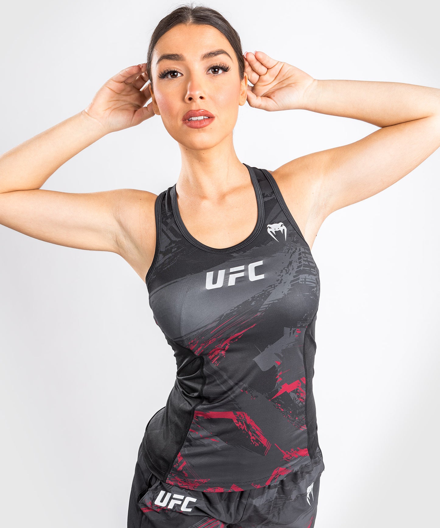 Camiseta de tirantes UFC Venum Authentic Fight Week 2.0 Dry-Tech - Para mujer - Negro