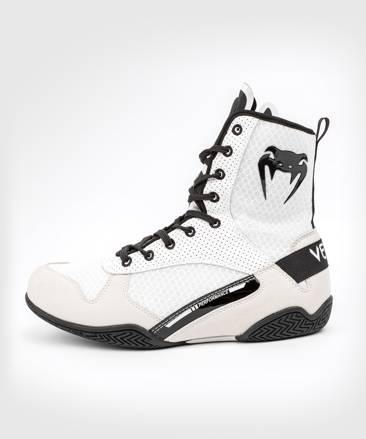 Zapatos de boxeo Venum Elite - Blanco/Negro