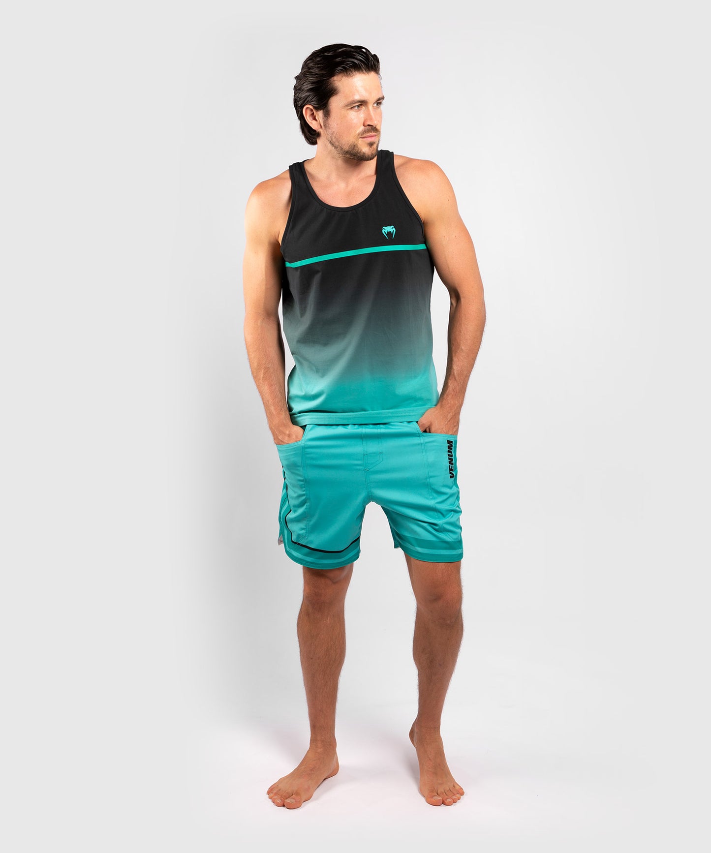 Camiseta sin Manga Venum Bali - Azul Menta