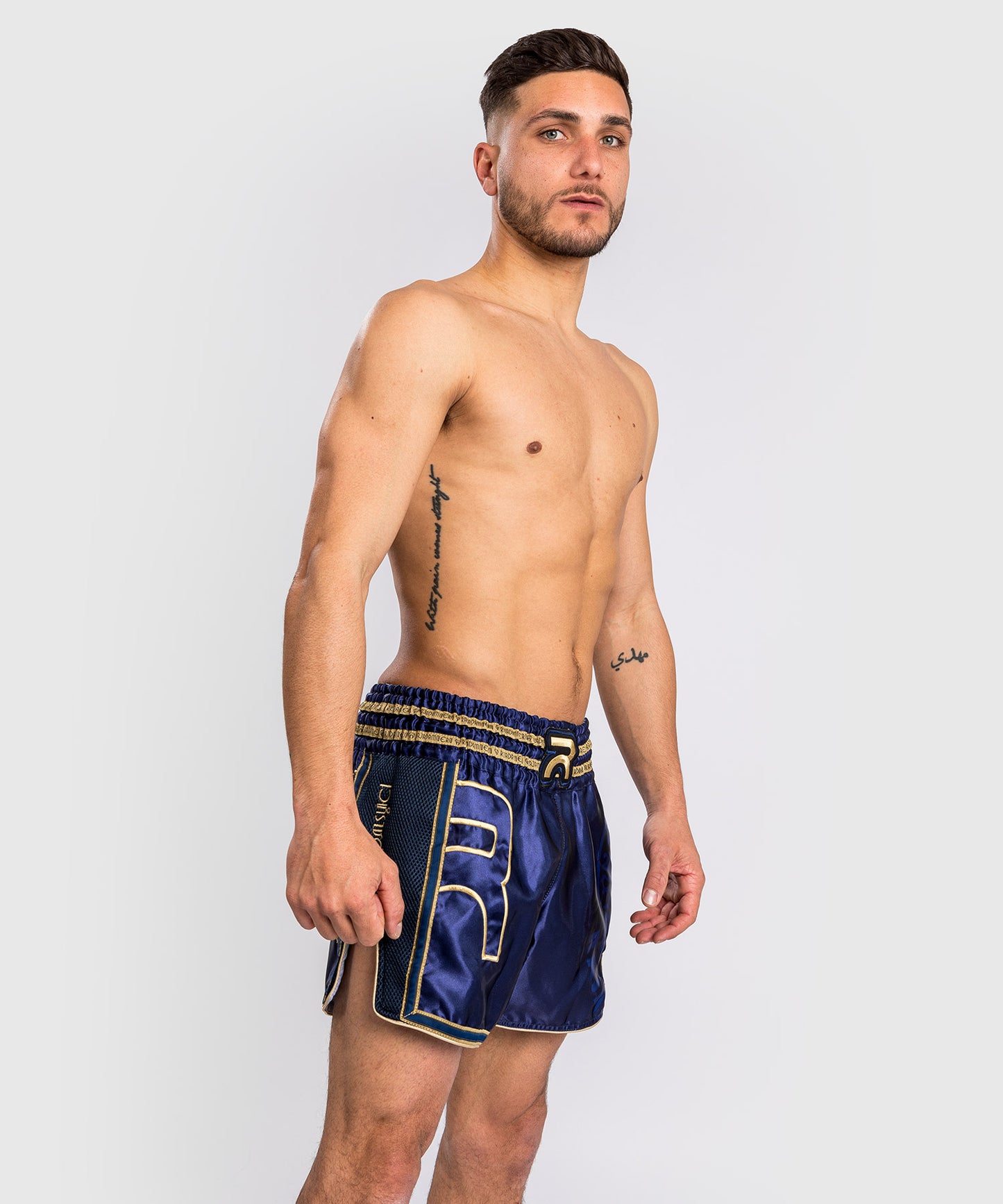Pantalones Cortos de Muay Thai Venum RAJADAMNERN - Azul