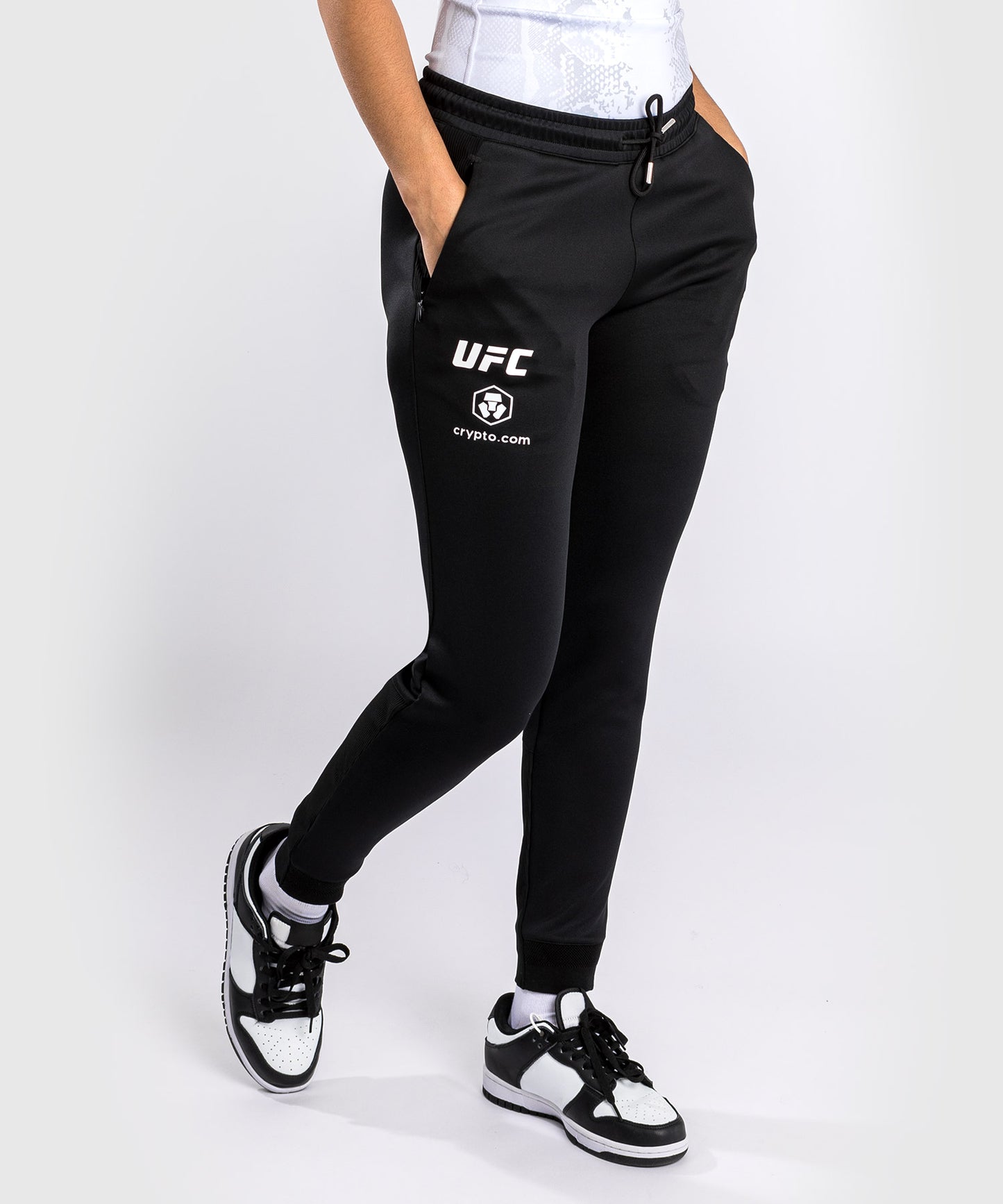 UFC Adrenaline by Venum Authentic Fight Night Pantalón Walkout para Mujer - Negro