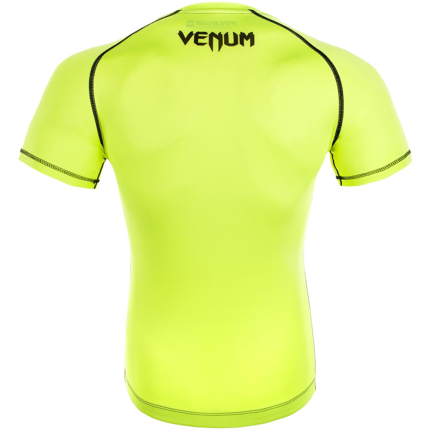 Camiseta de Compresión Venum Contender 3.0 - Mangas Cortas - Neo Amarillo/Negro