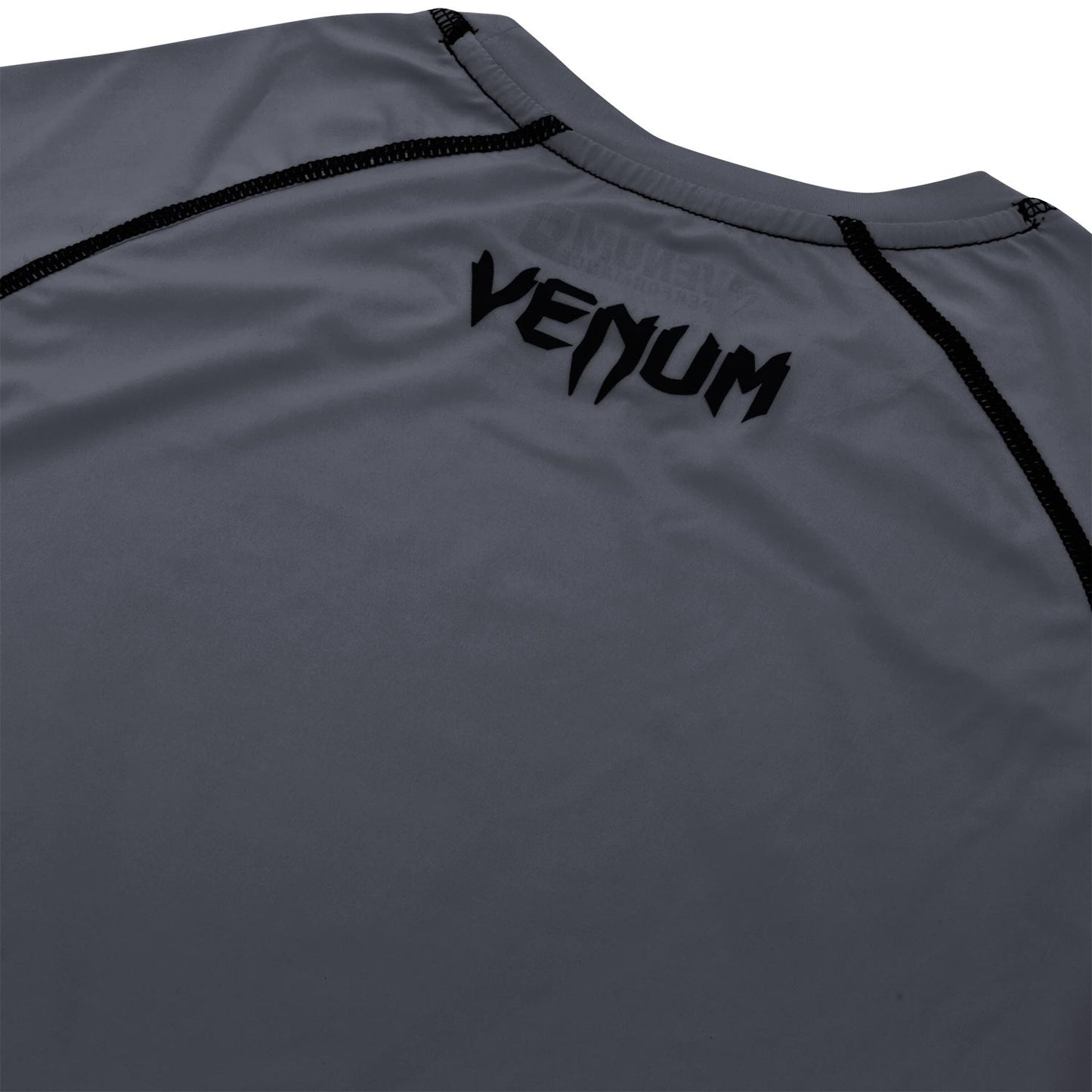 Camiseta de Compresión Venum Contender 3.0 - Mangas Cortas - Gris Ceniza/Negro