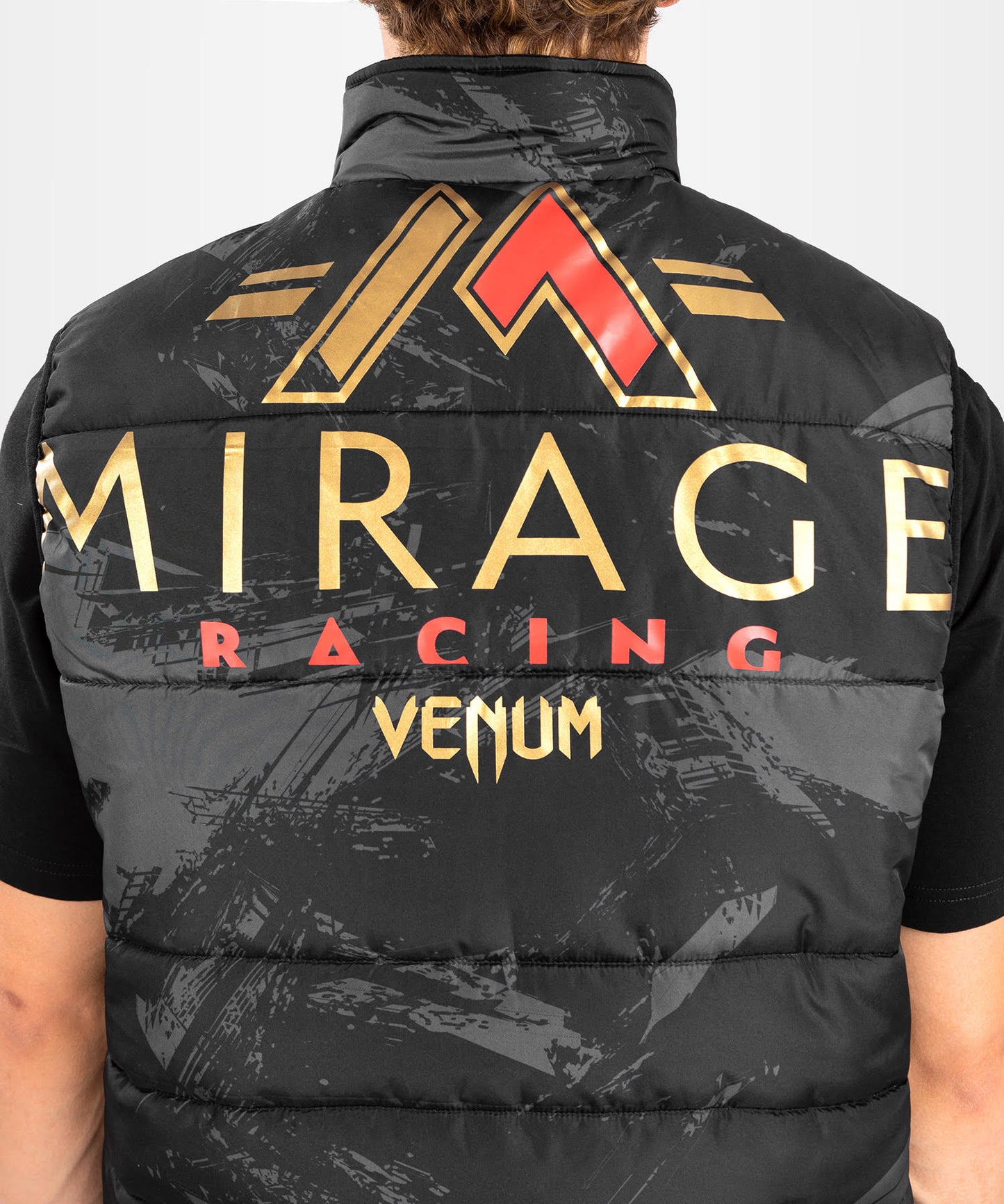 Venum x Mirage Chaqueta de pluma sin mangas - Negro/Oro
