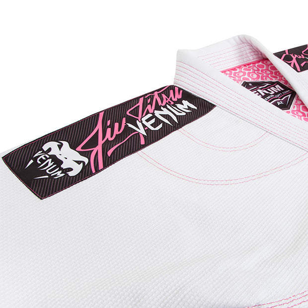 Kimono para BJJ Venum Challenger 2.0 Mujer - Blanco