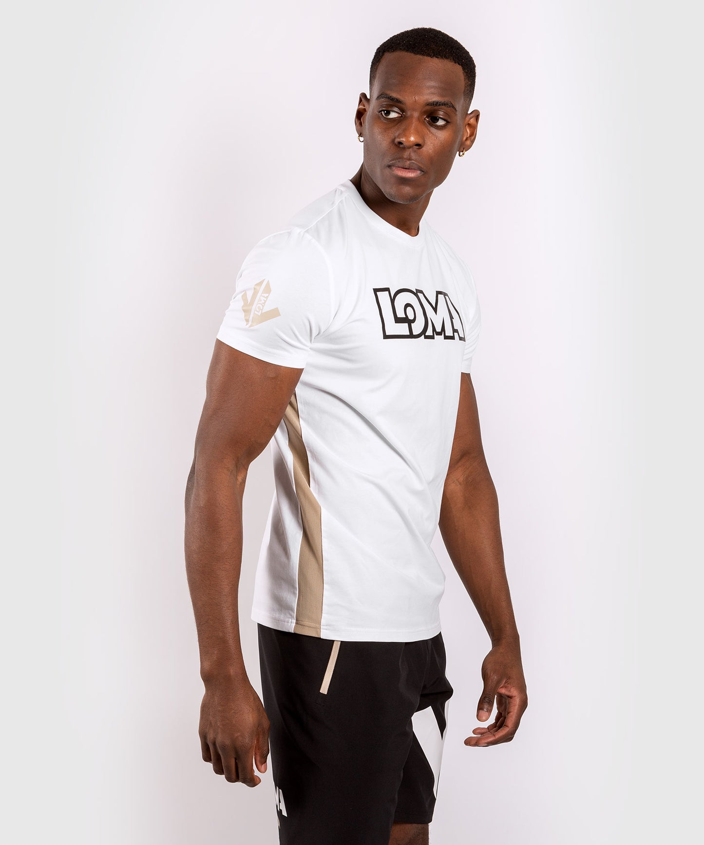 Camiseta Venum Origins - colección "LOMA" - Blanco/Negro