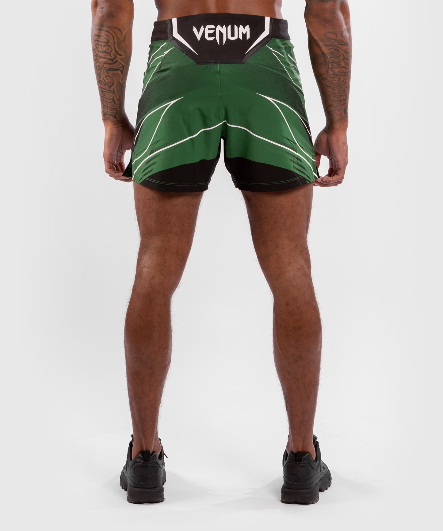 Pantalón De MMA Para Hombre UFC Venum Authentic Fight Night – Modelo Corto - Verde