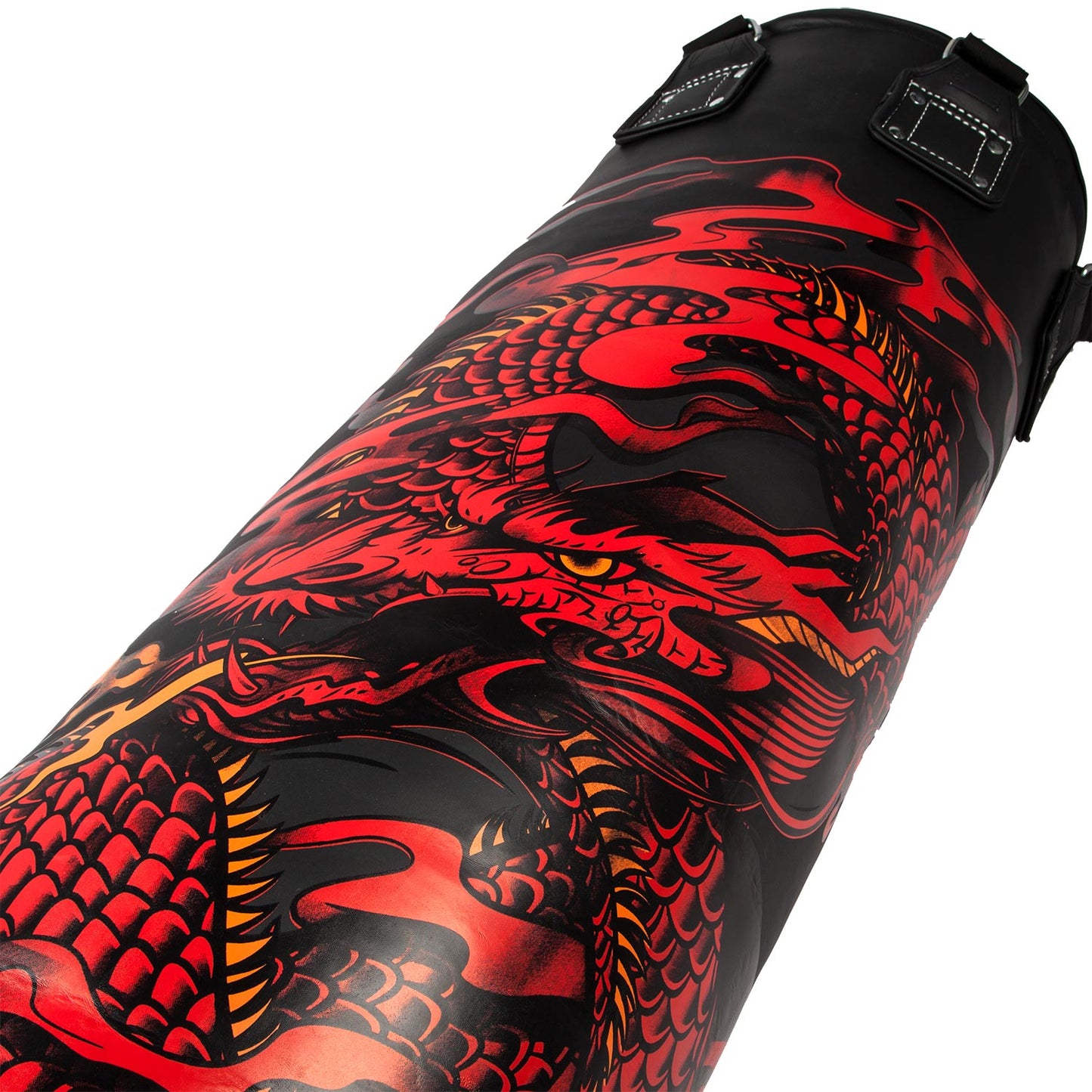 Saco de boxeo Venum Dragon's Flight - Negro/Rojo - 130 cm