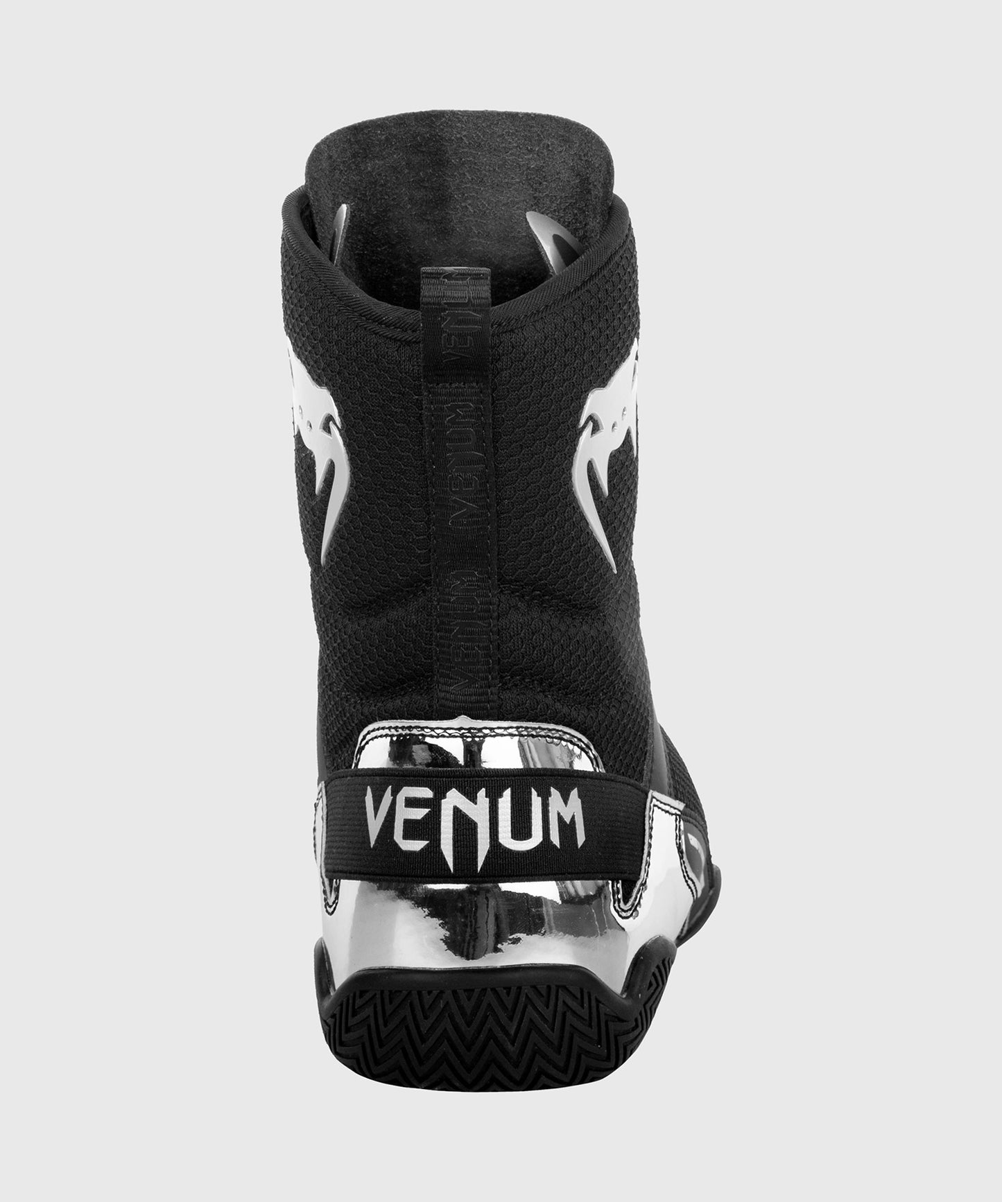 Zapatos de Boxeo Venum Elite - Negro/Plata
