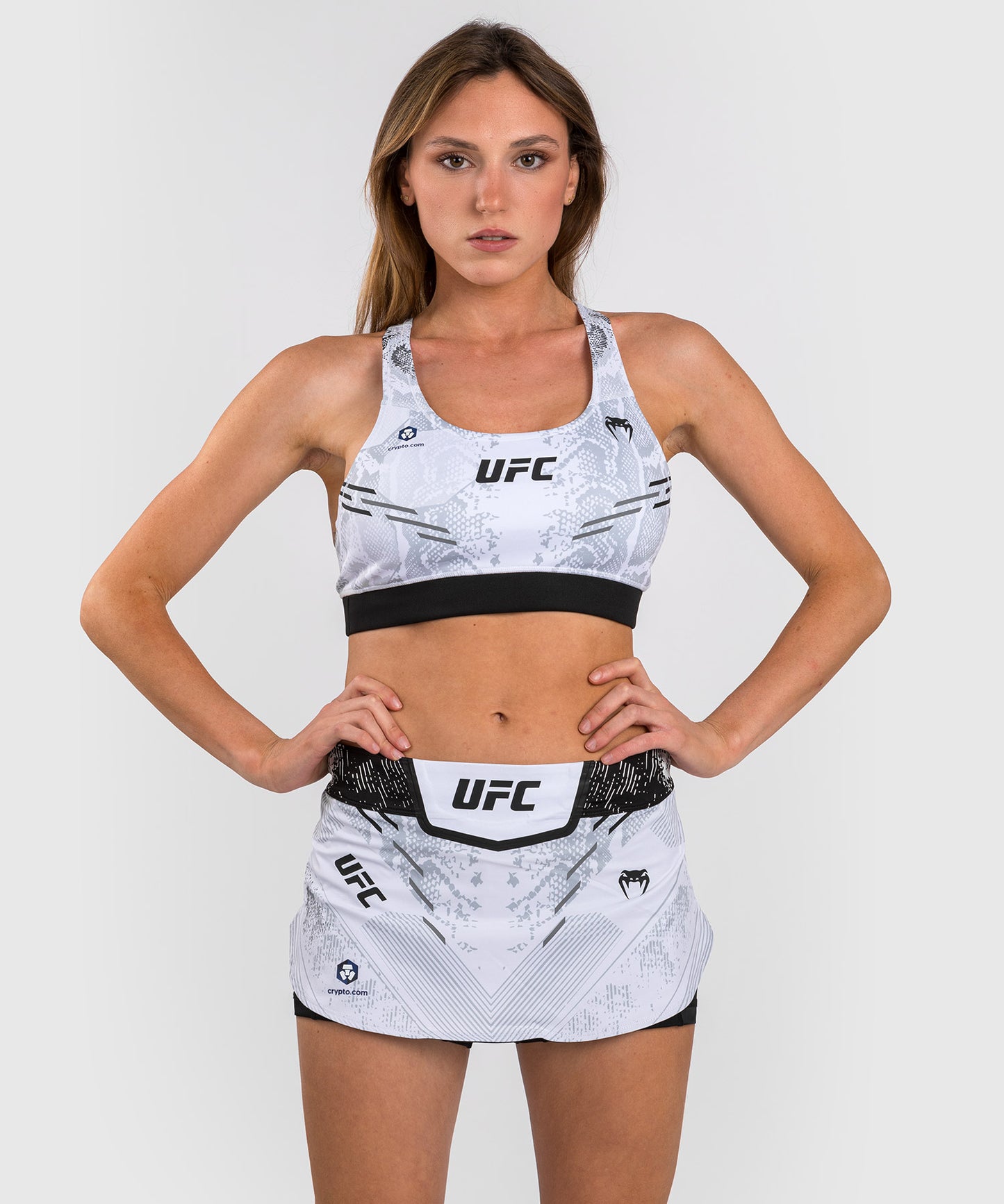 UFC Adrenaline by Venum Authentic Fight Night Falda Pantalón para Mujer - Blanca