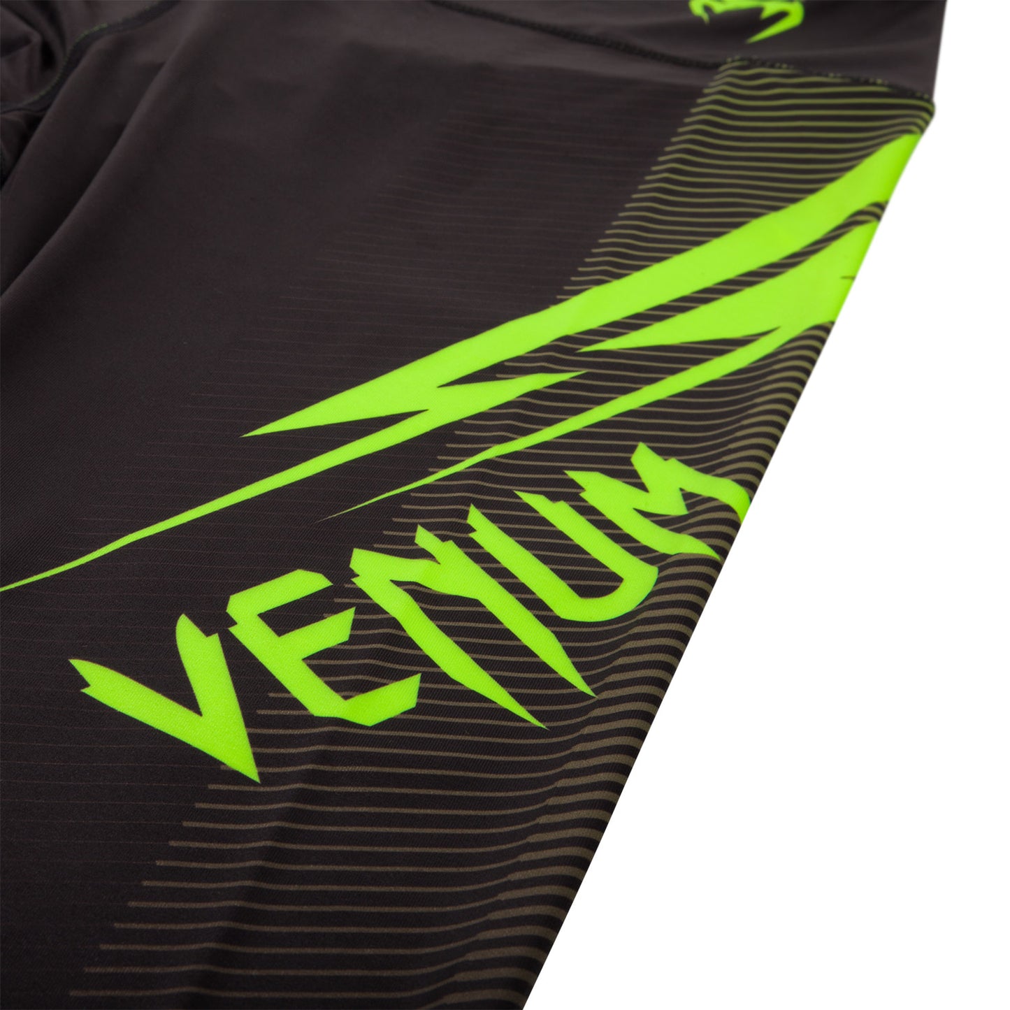 Leggins Cortos Venum Razor - Negro/Amarillo