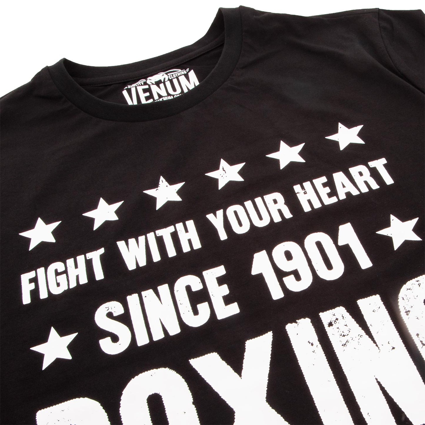 Camiseta Venum Boxing Origins - Negro