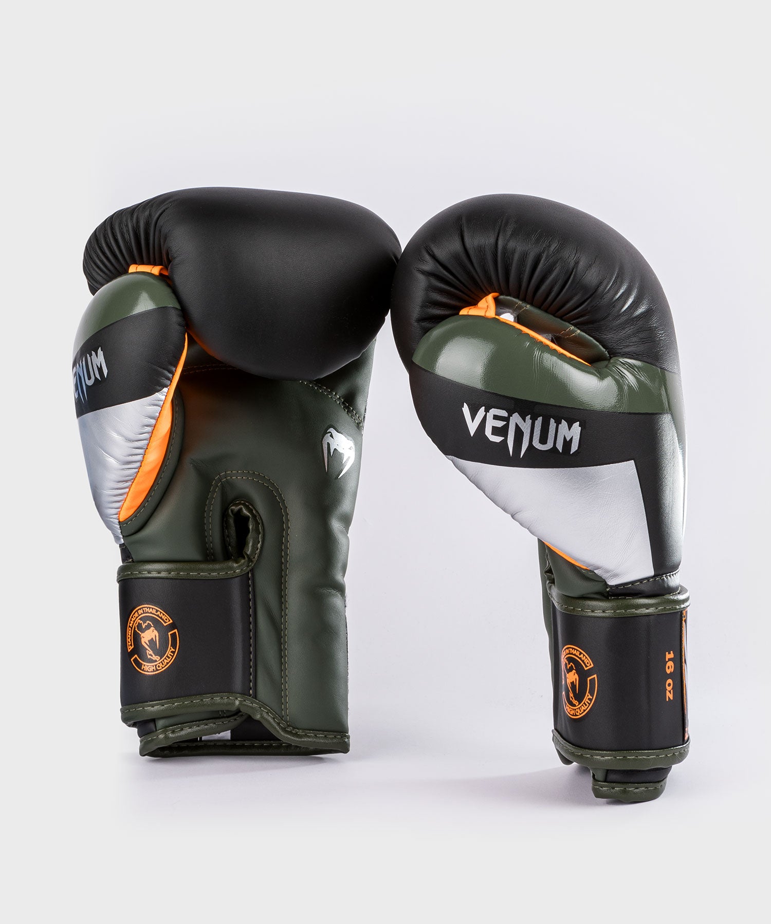 Venum Elite Guantes de boxeo - Verde/Bronce/Plata