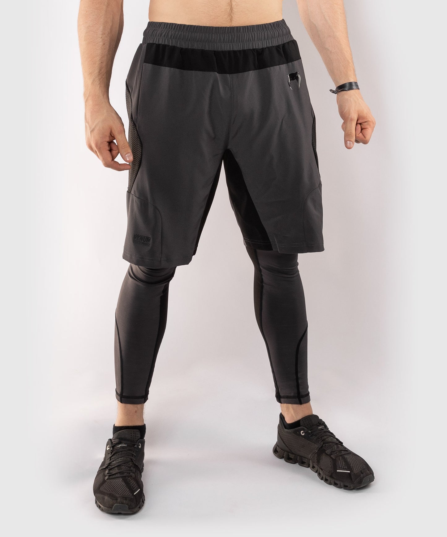 Pantalón corto de entrenamiento Venum G-Fit - Gris/Negro