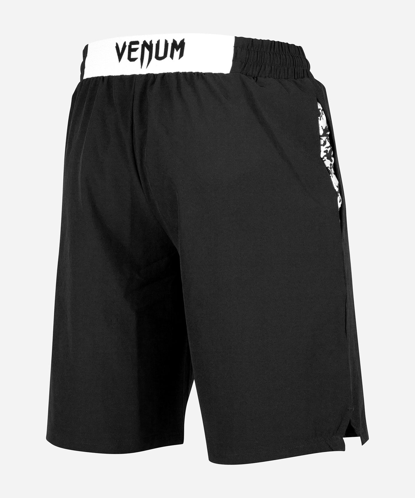 Pantalón corto de entrenamiento Venum Classic - Negro/Blanco