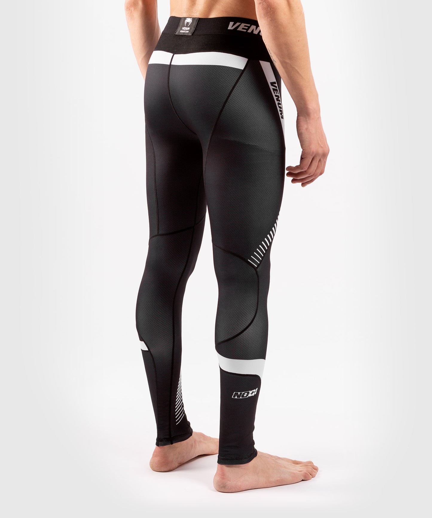 Pantalones de compresión Venum No Gi 3.0 - Negro/Blanco