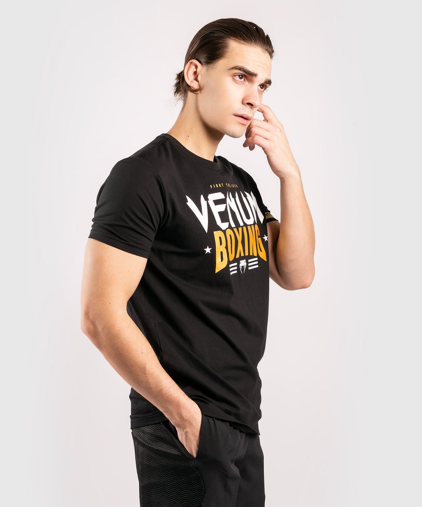 Camiseta Venum Boxing Classic 20 Negro / Dorado