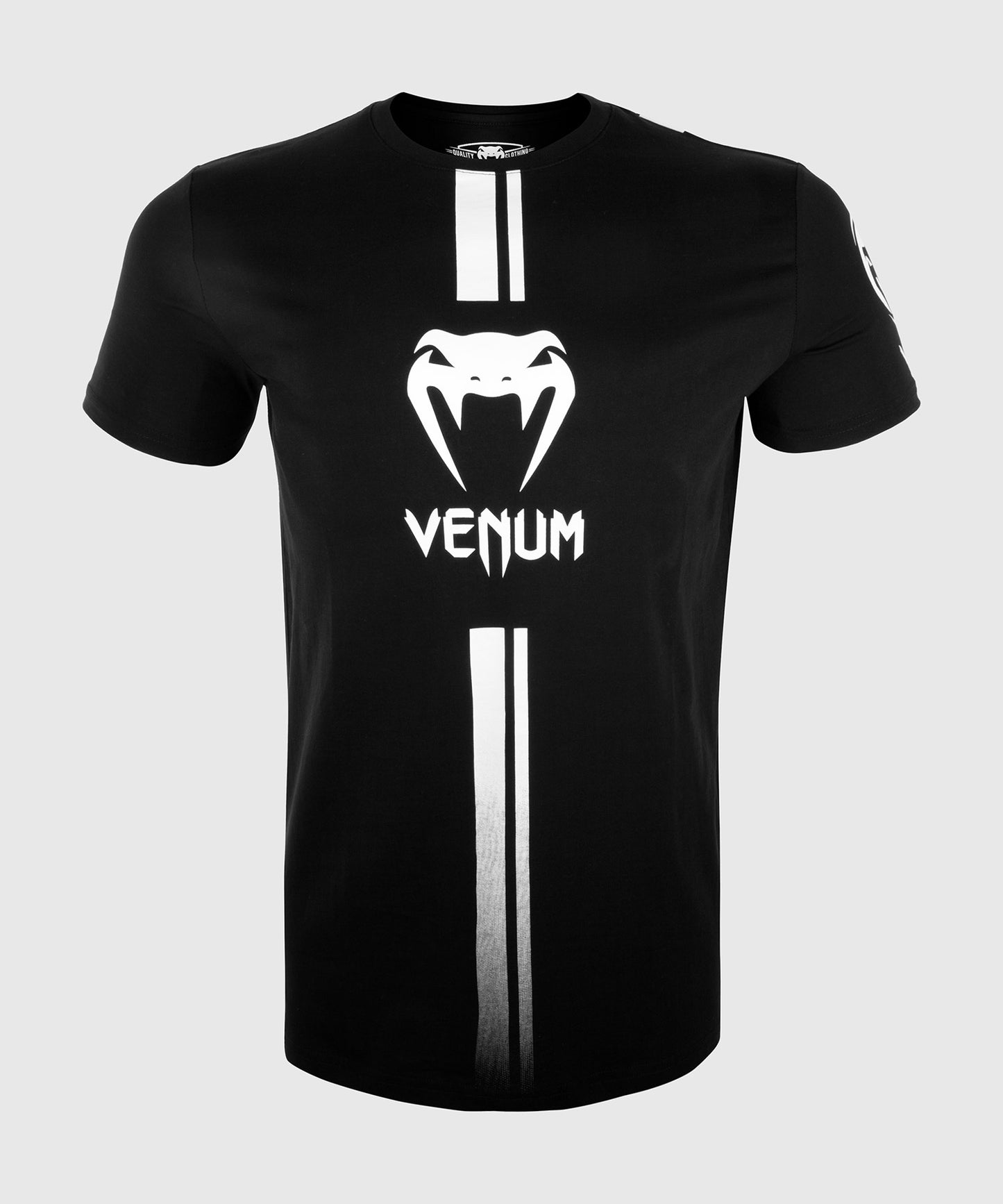 Camiseta Venum Logos - Negro/Blanco