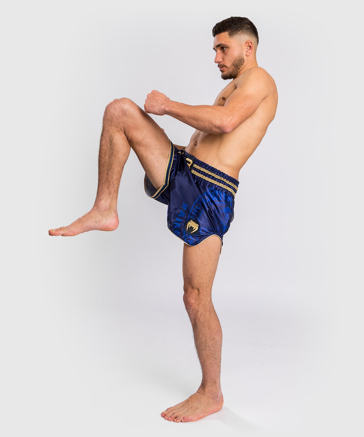 Pantalones Cortos de Muay Thai Venum RAJADAMNERN - Azul