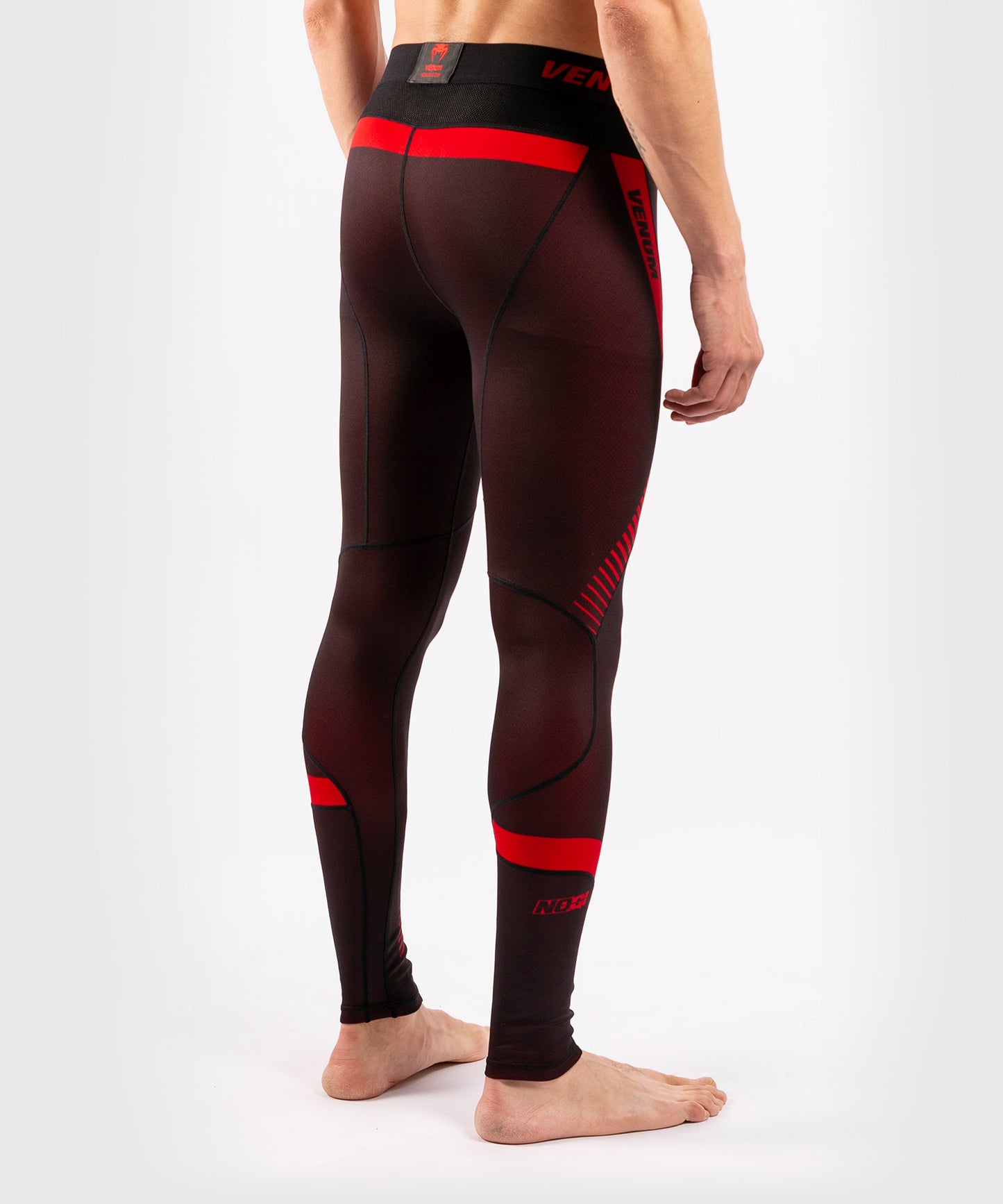 Pantalones de compresión Venum No Gi 3.0 - Negro/Rojo