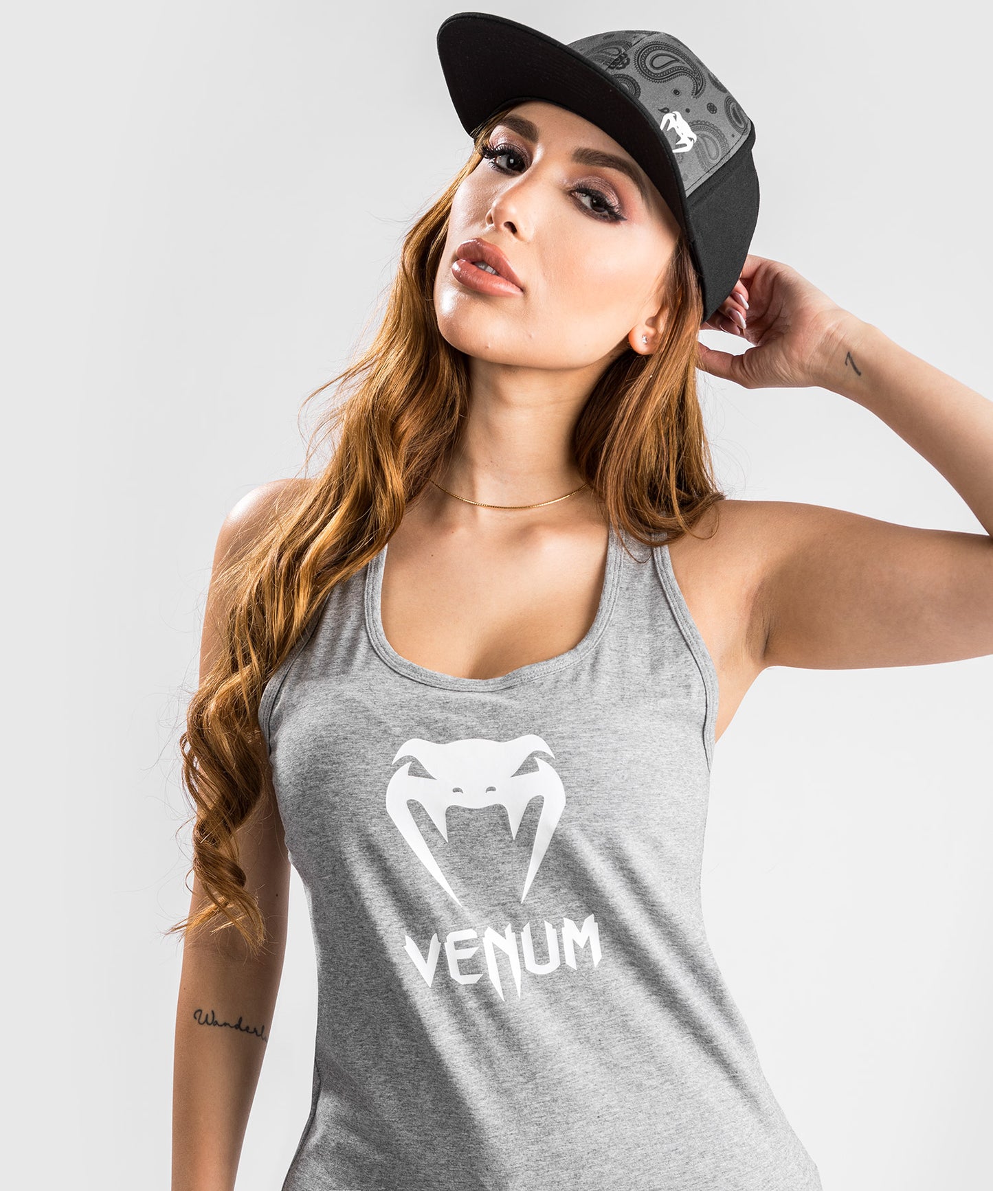 Camiseta de tirantes Venum Classic - De Mujer - Gris Jaspeado Claro