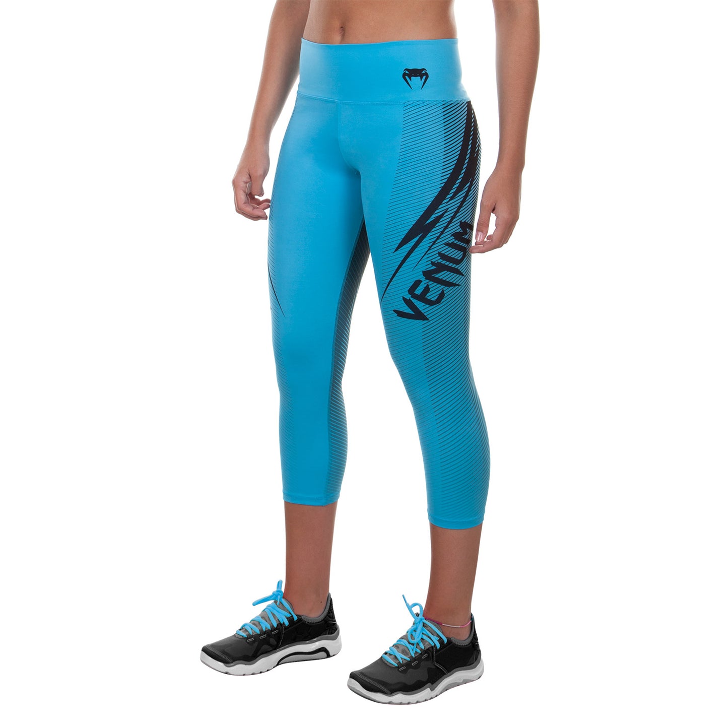 Leggins Cortos Venum Razor - Azul