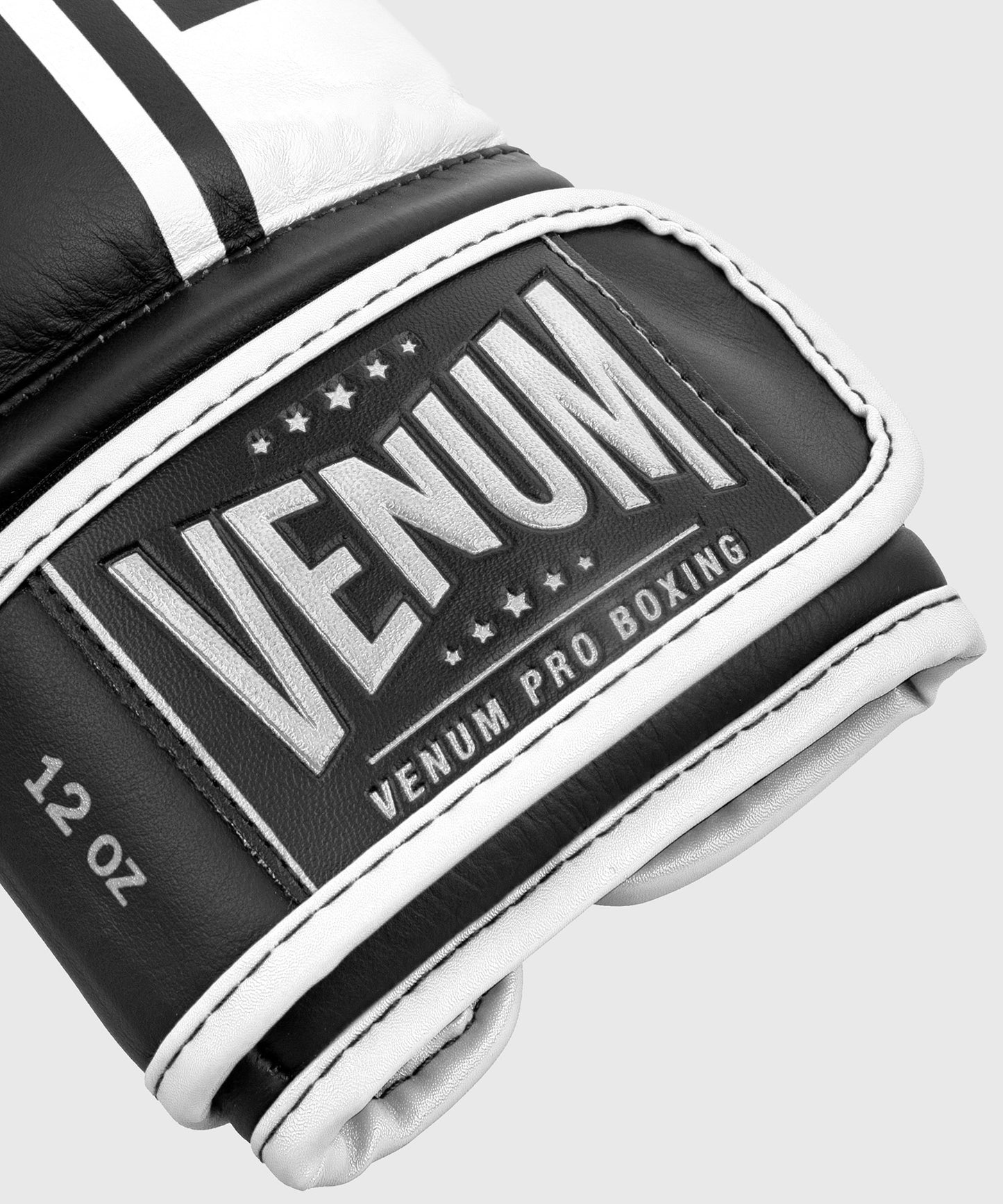 Guantes de Boxeo profesional Venum Shield – Velcro - Negro/Blanco