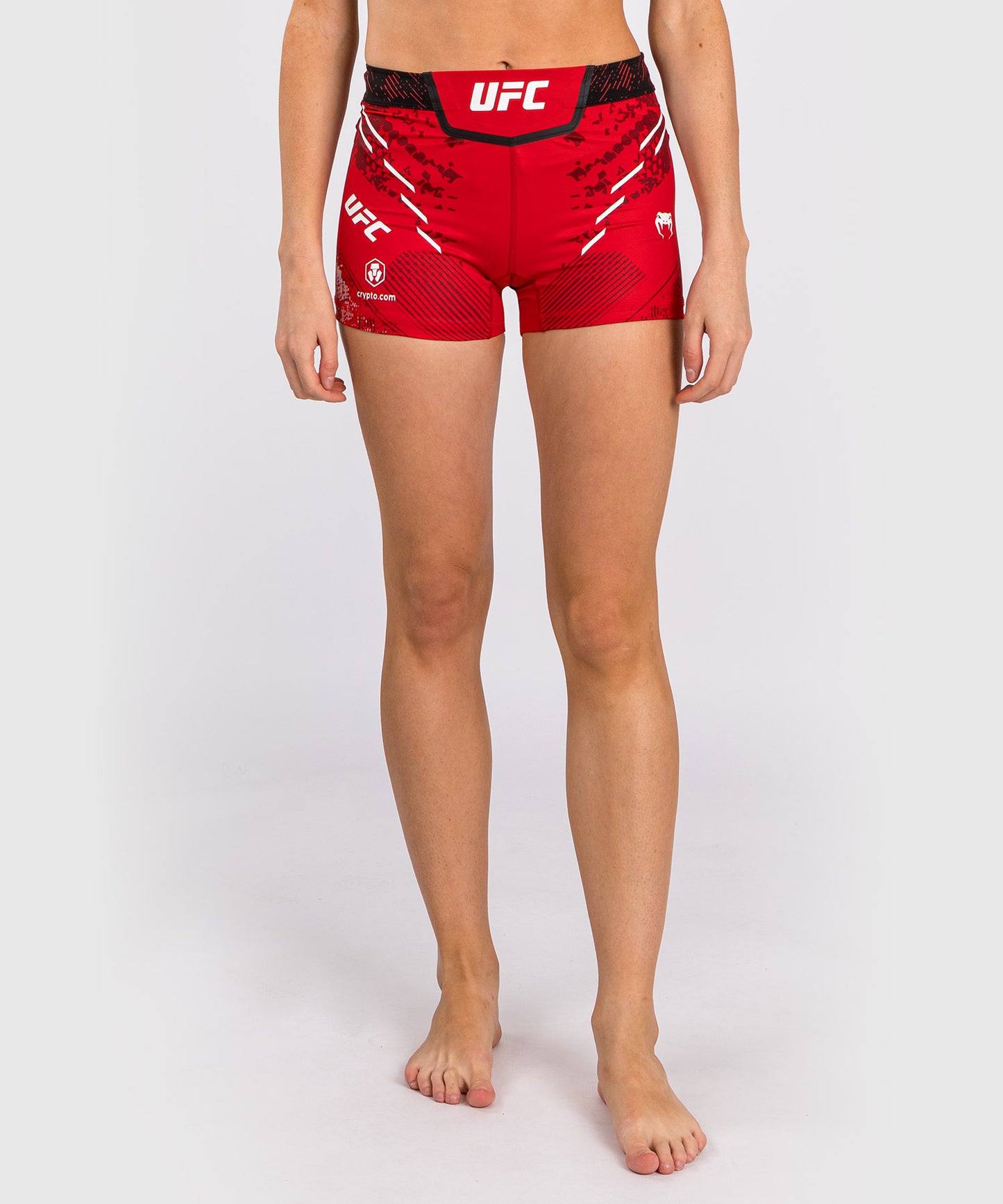 UFC Adrenaline by Venum Authentic Fight Night Short Vale Tudo Mujer - Short Fit - Rojo