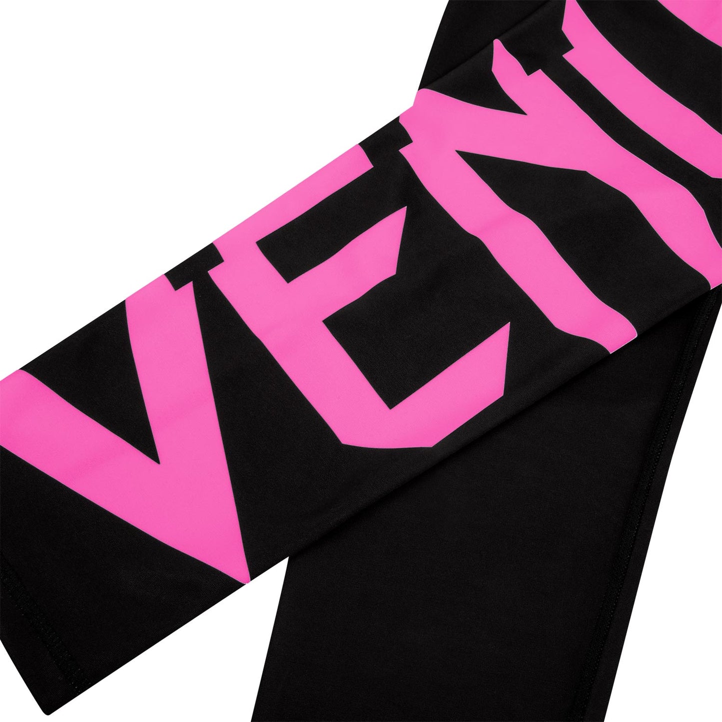 Leggins cortos Venum Giant - Negro/Rosa Fluo