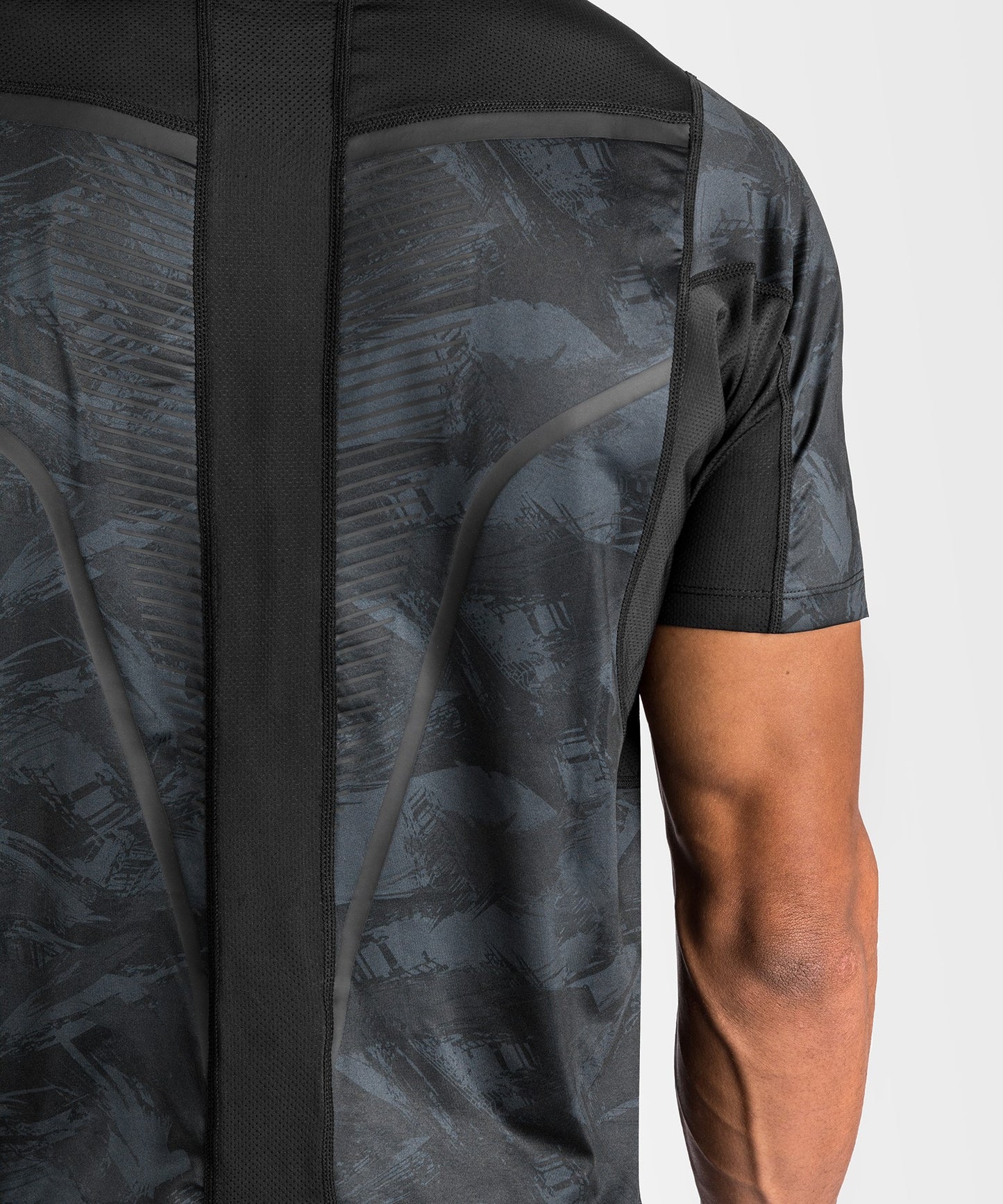 Camiseta Venum Dry Tech Electron 3.0 - Mangas Cortas - Negro