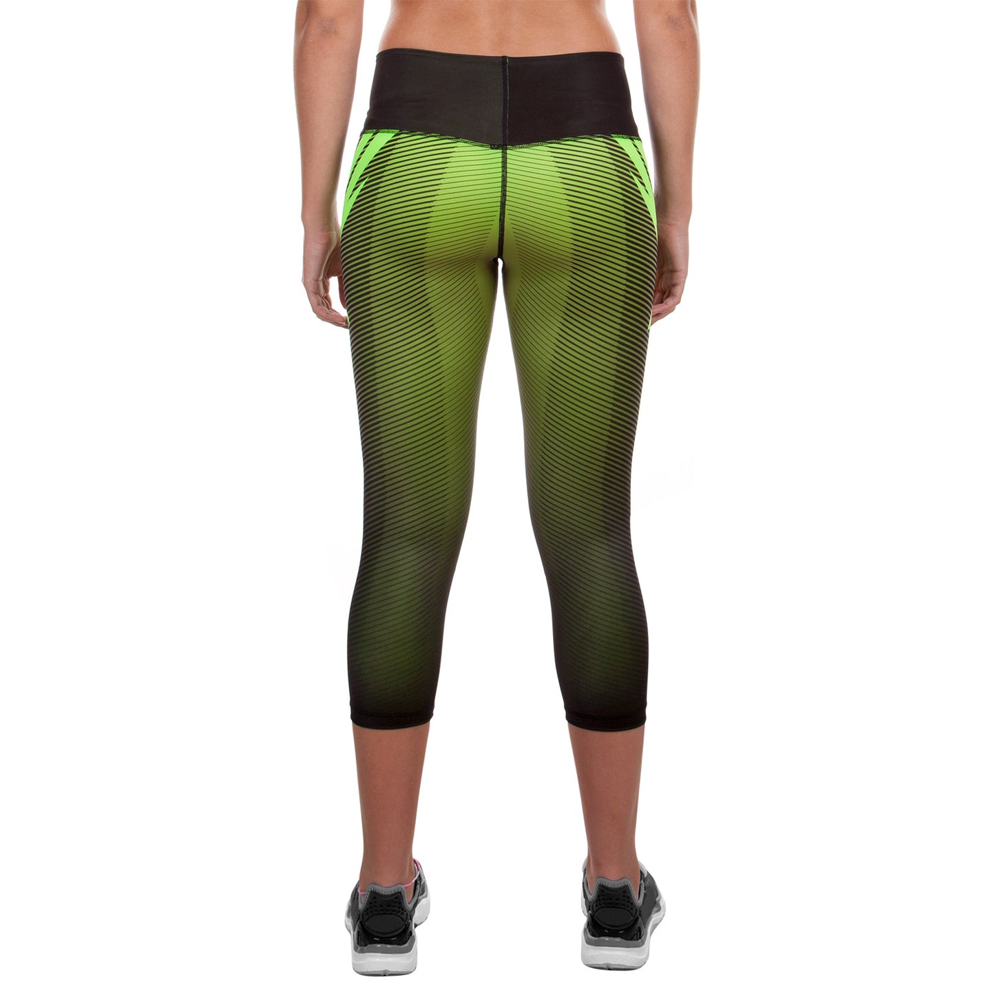 Leggins Cortos Venum Razor - Negro/Amarillo