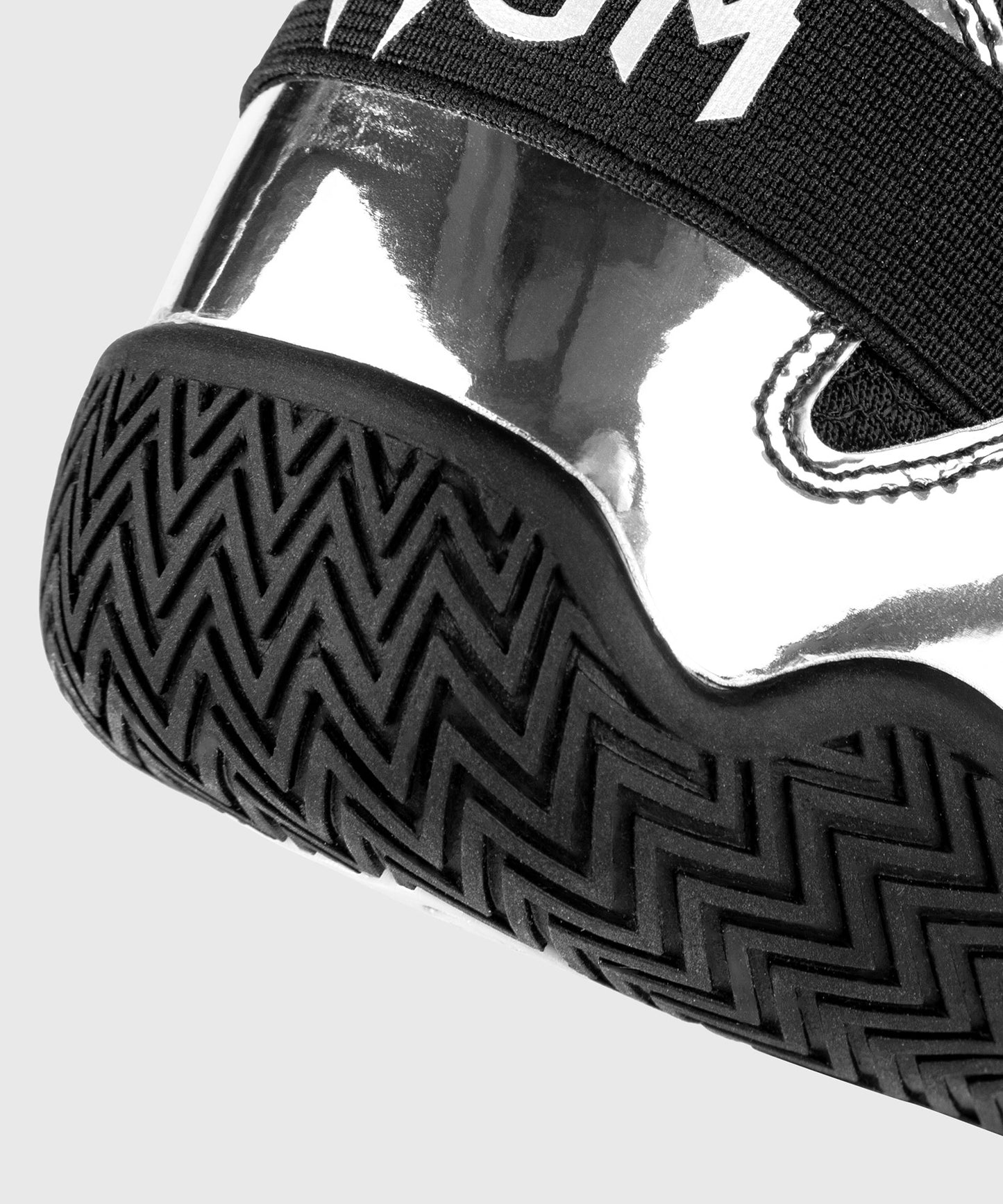 Zapatos de Boxeo Venum Elite - Negro/Plata