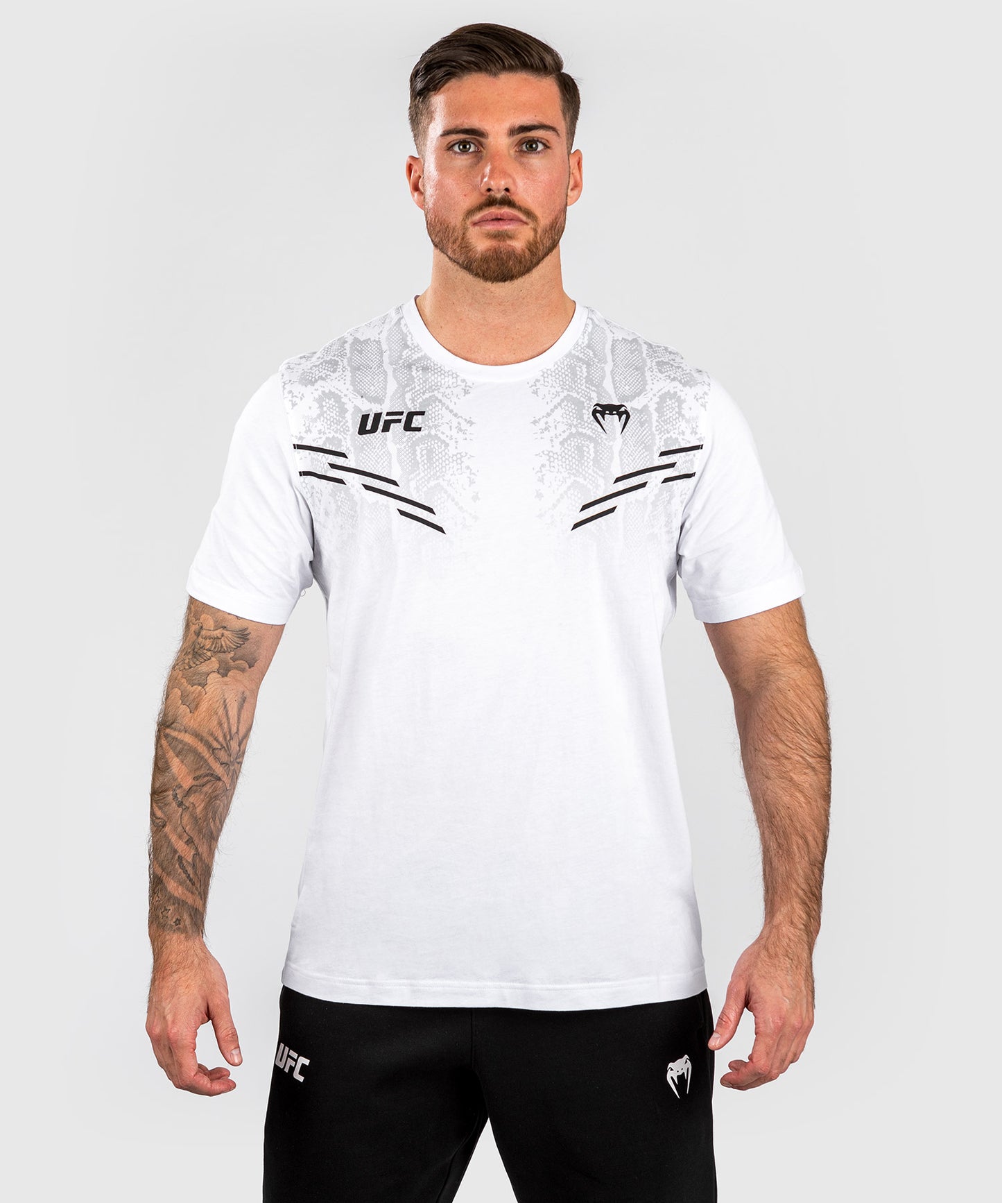 UFC Adrenaline by Venum Replica Camiseta de manga corta para Hombre - Blanca