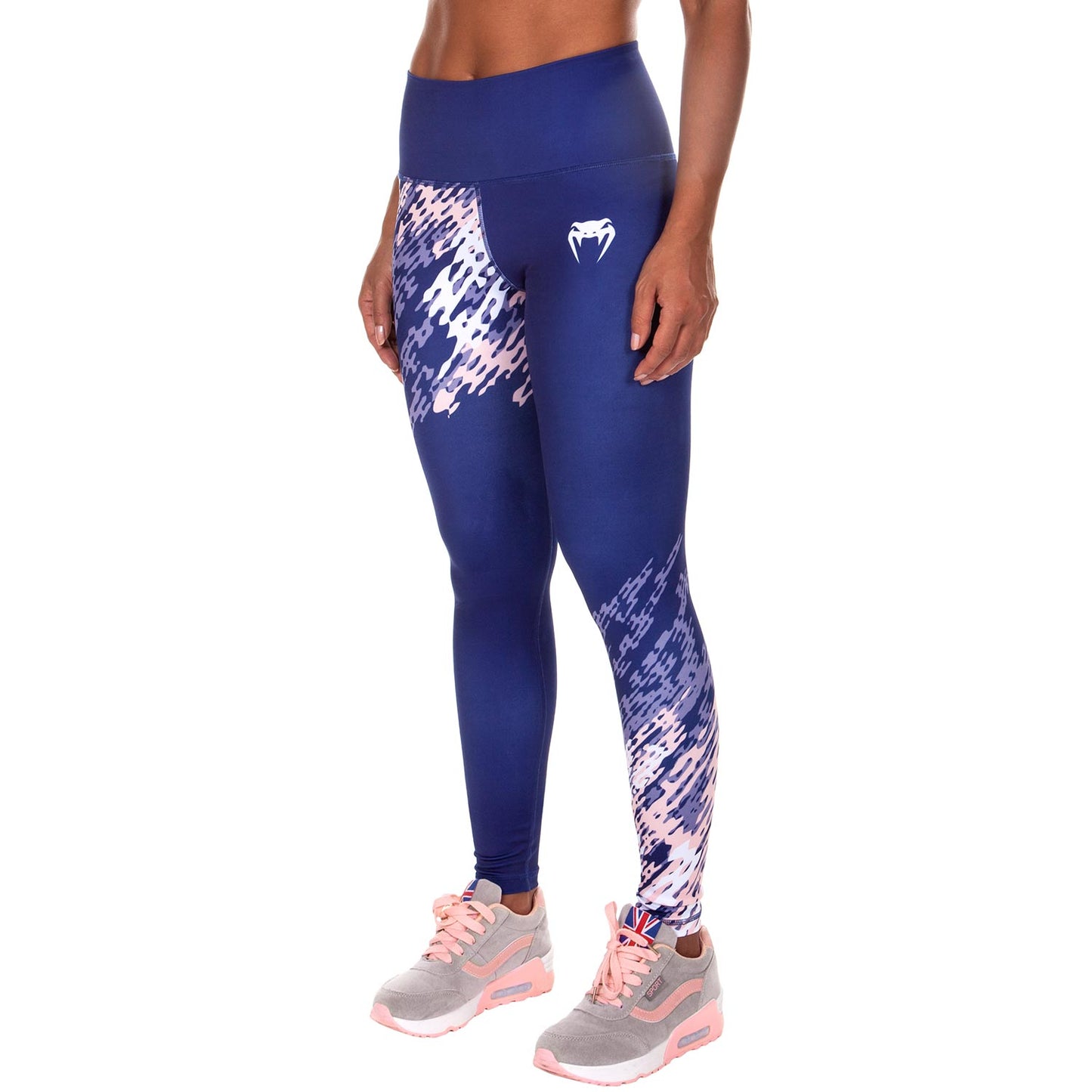 Mallas Largas Venum Neo Camo - Azul Marino/Coral