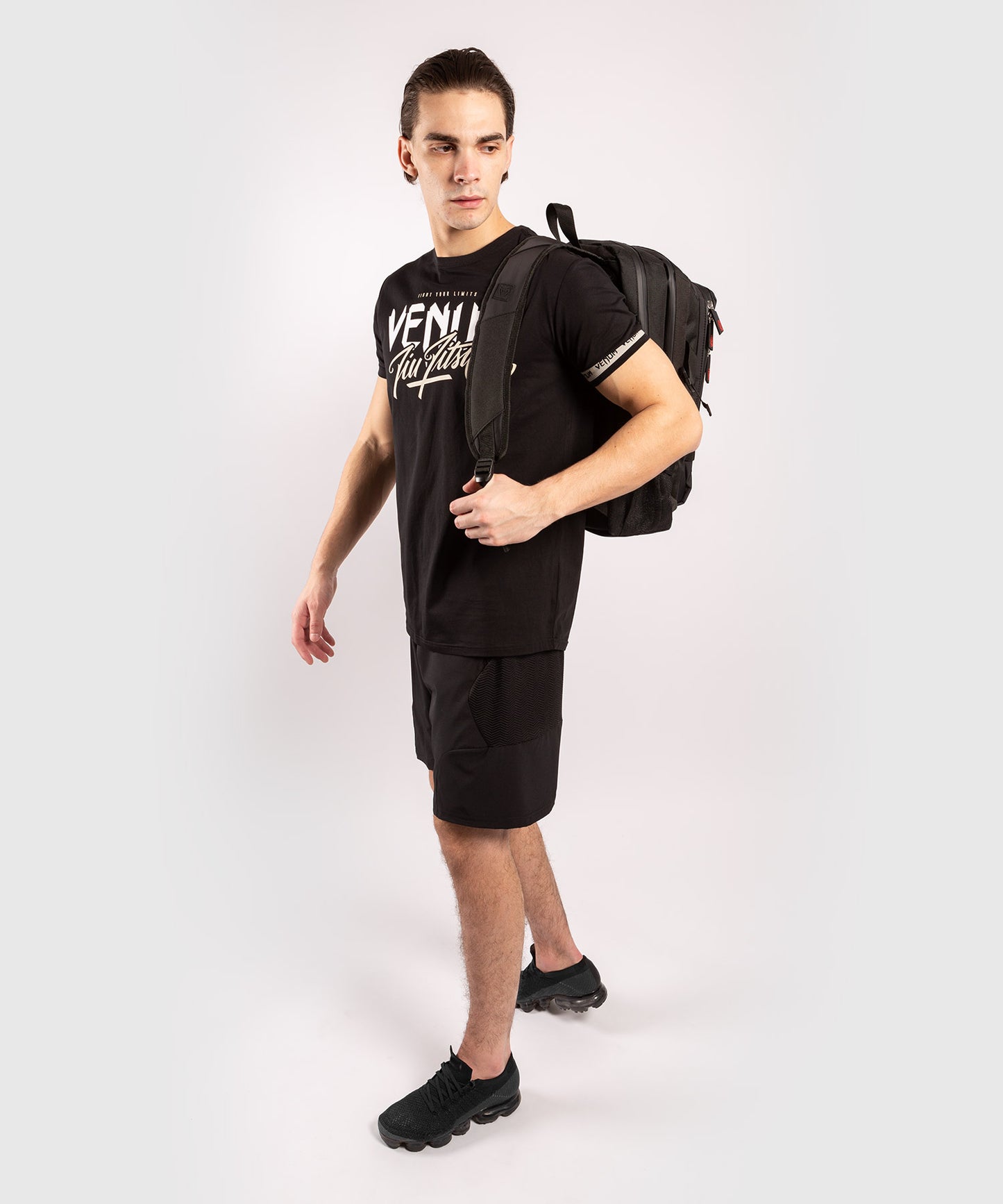 Camiseta Venum BJJ Classic 20 Negra / Arena