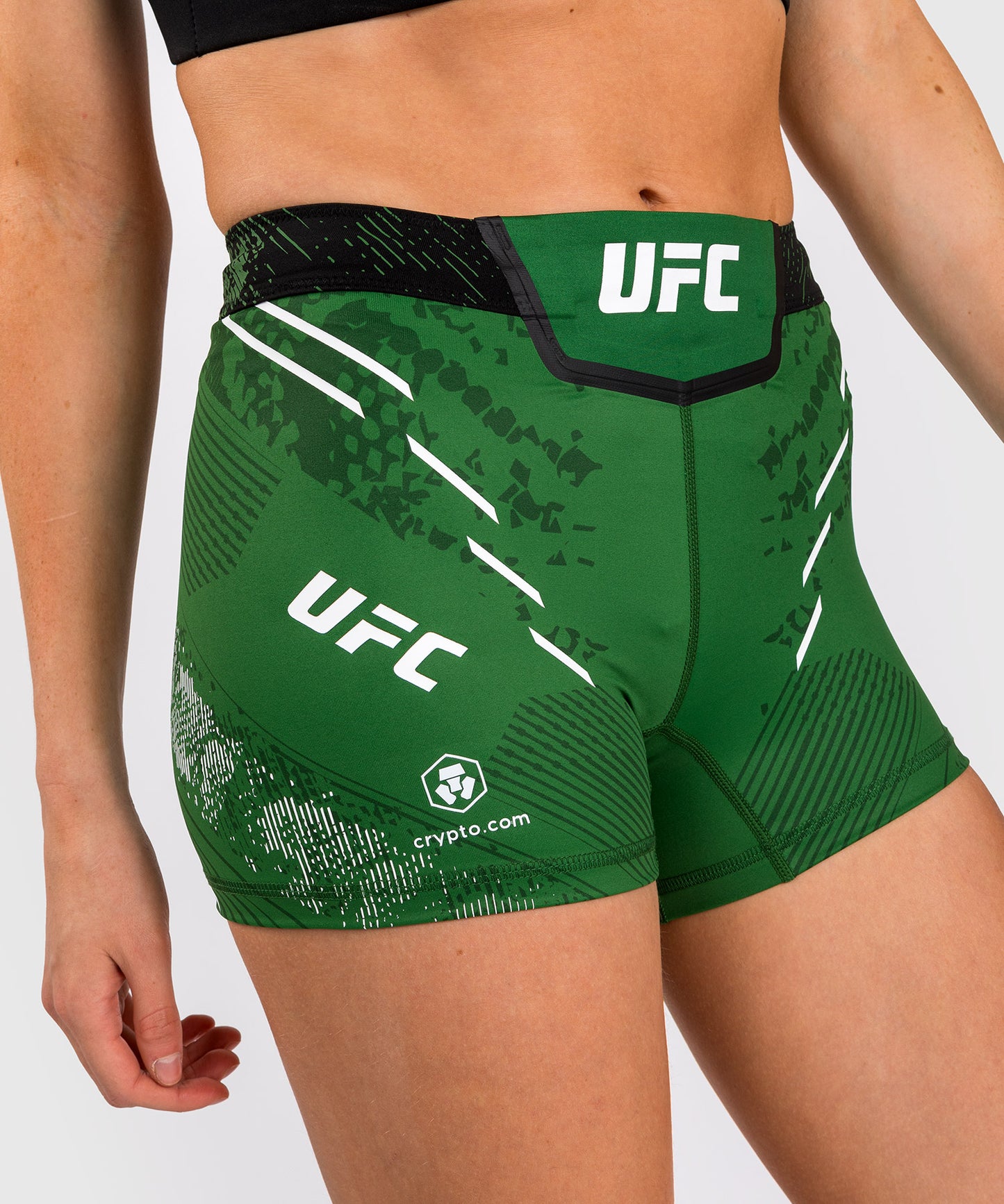 UFC Adrenaline by Venum Authentic Fight Night Short Vale Tudo Mujer - Short Fit - Verde