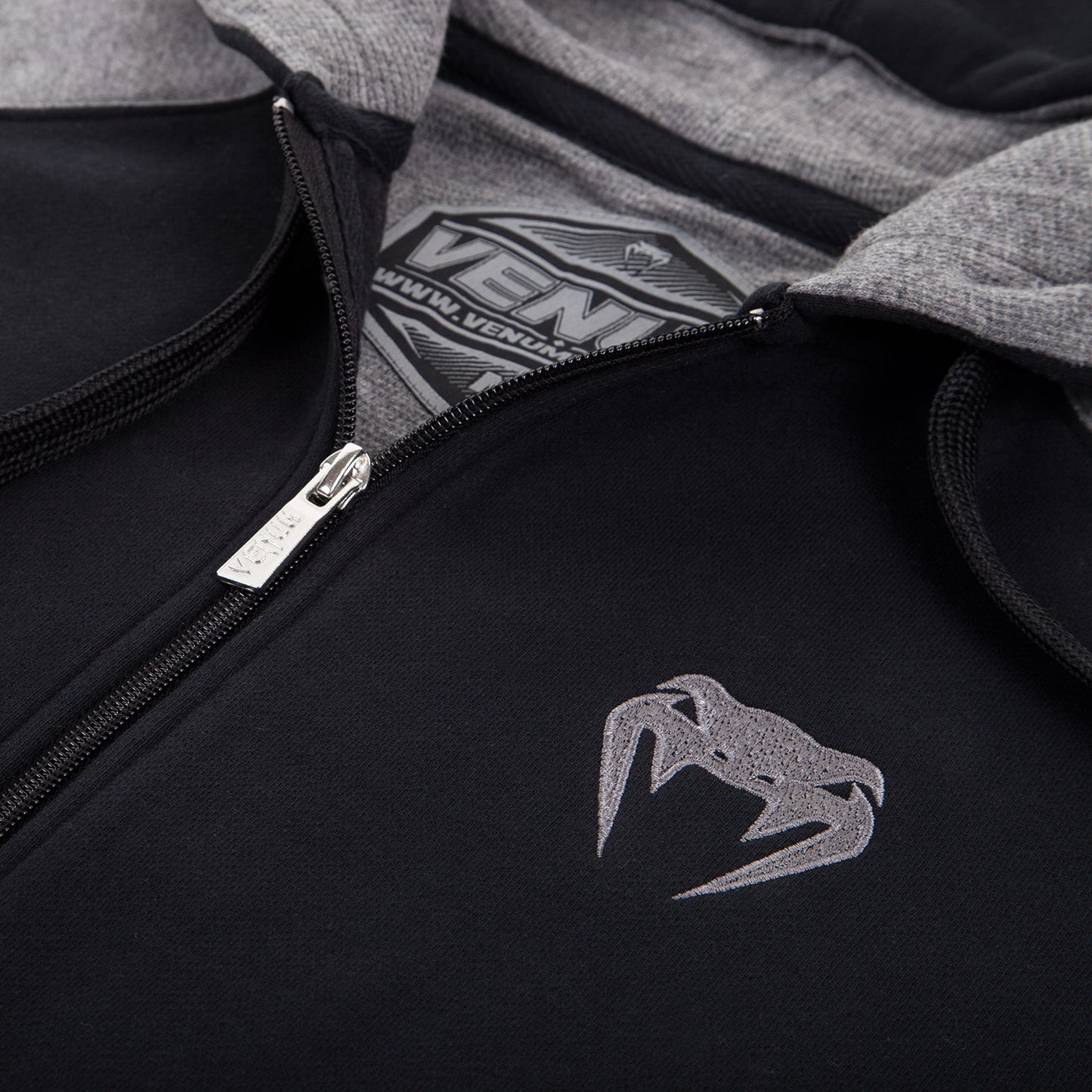 Sudadera Venum Contender - Negro / Gris
