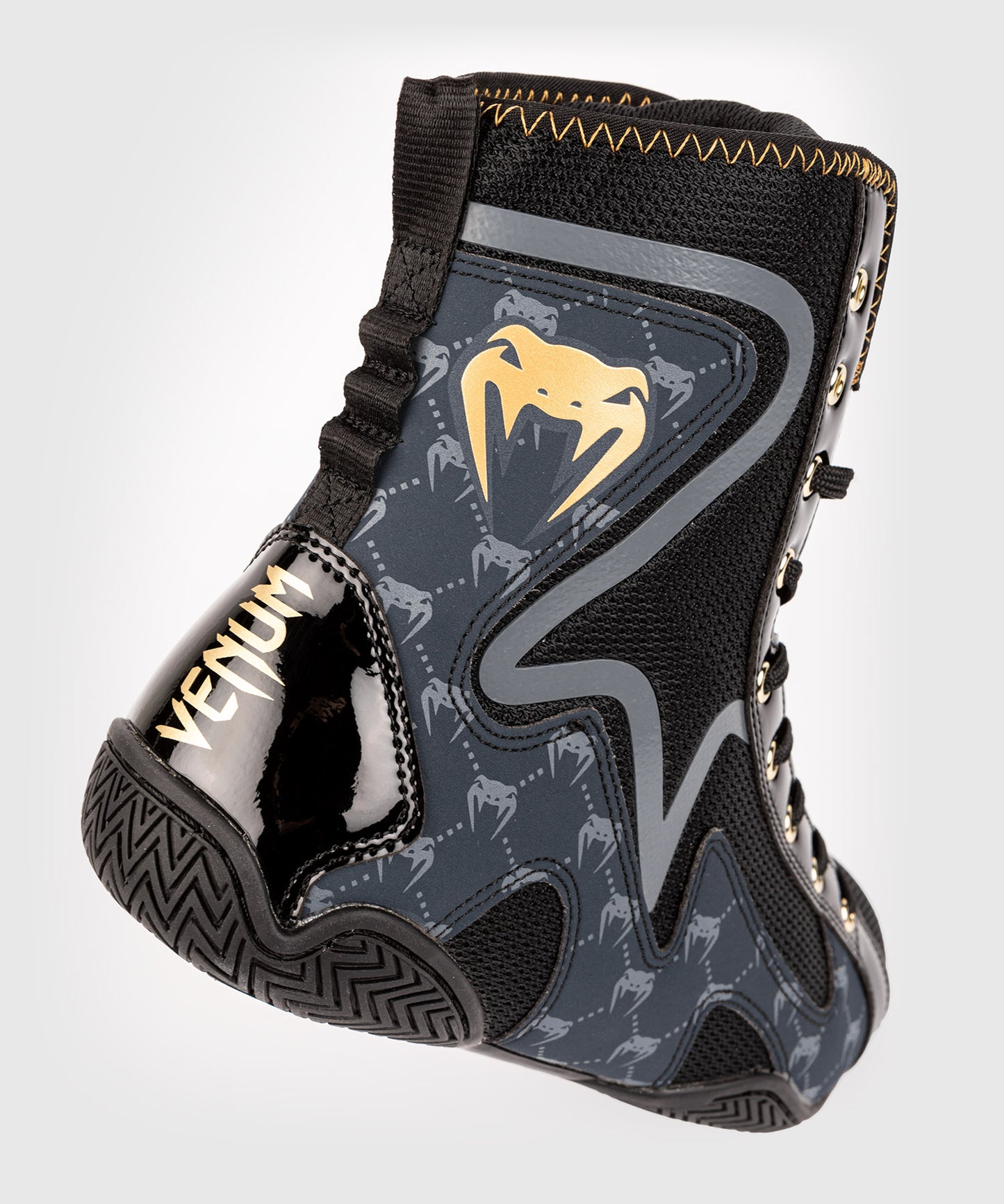 Zapatos de boxeo Venum Elite Evo Monogram  - Negro/Azul marino